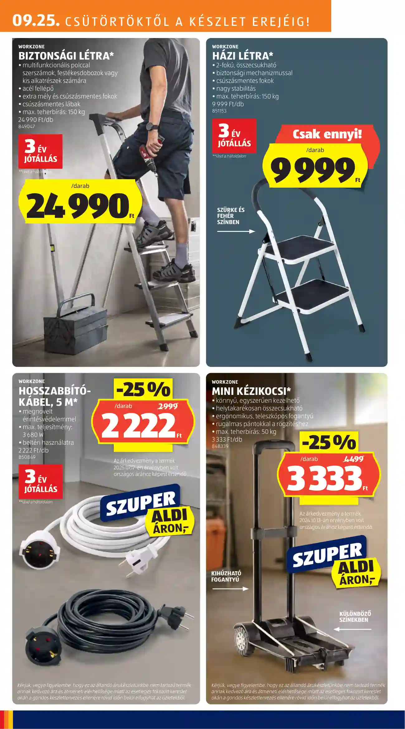 Aldi akciós újság 39. hét (19 oldal)