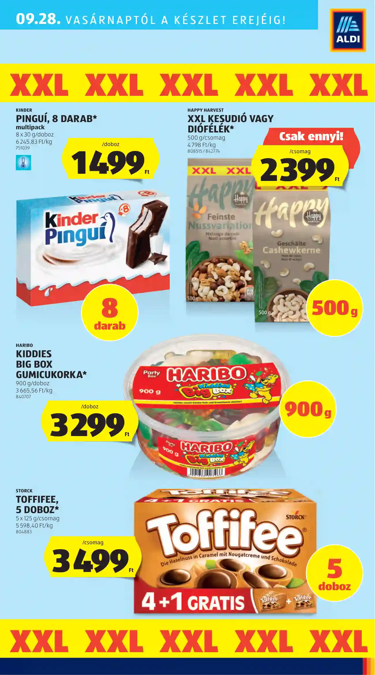 Aldi akciós újság 39. hét (29 oldal)