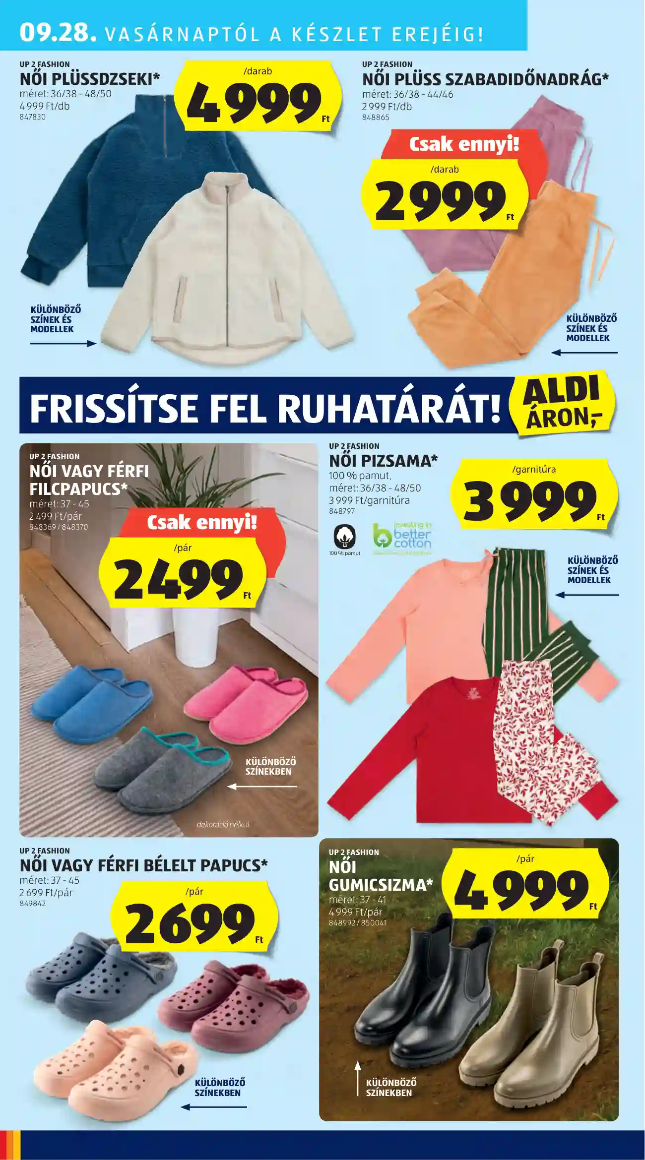 Aldi akciós újság 39. hét (37 oldal)