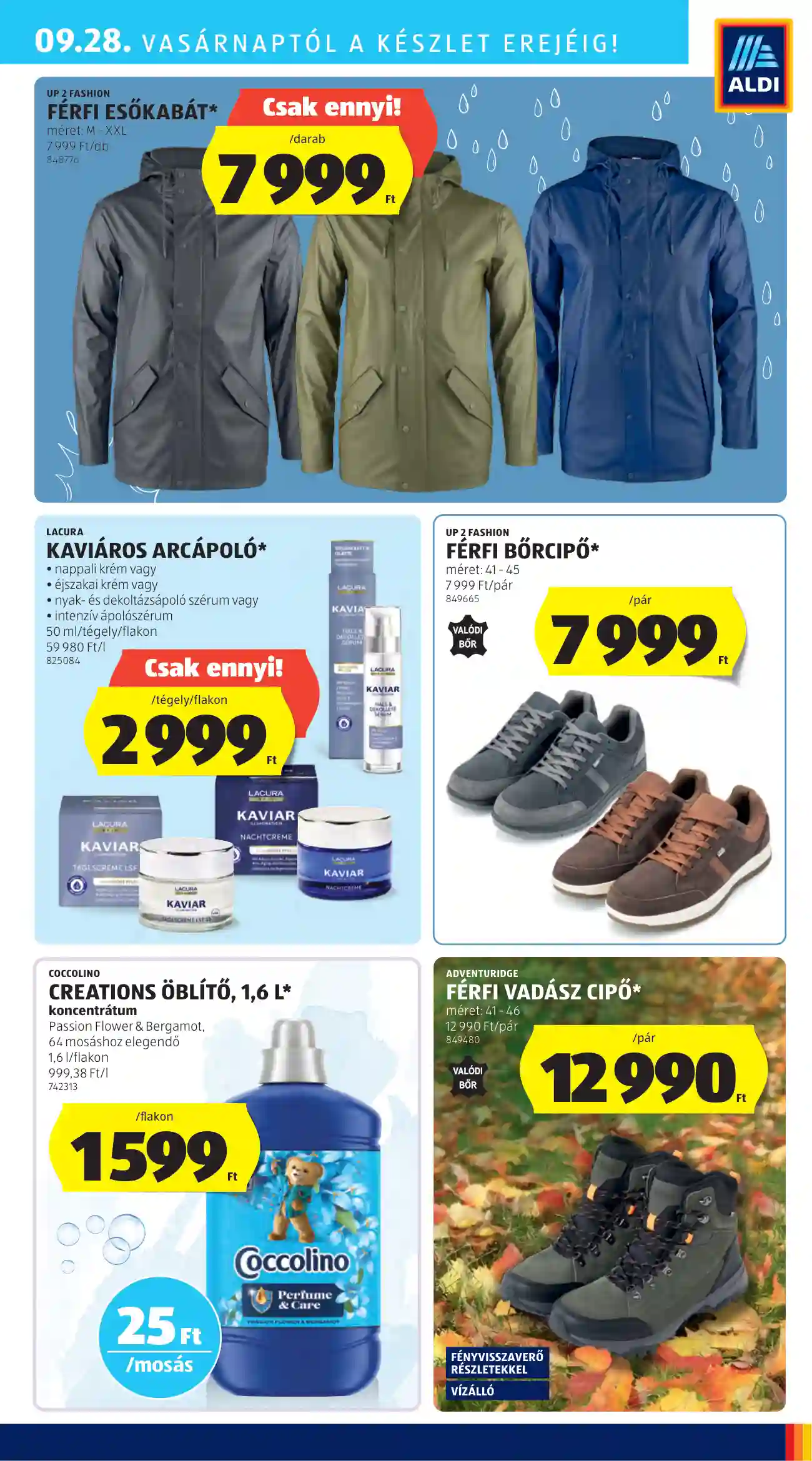 Aldi akciós újság 39. hét (38 oldal)
