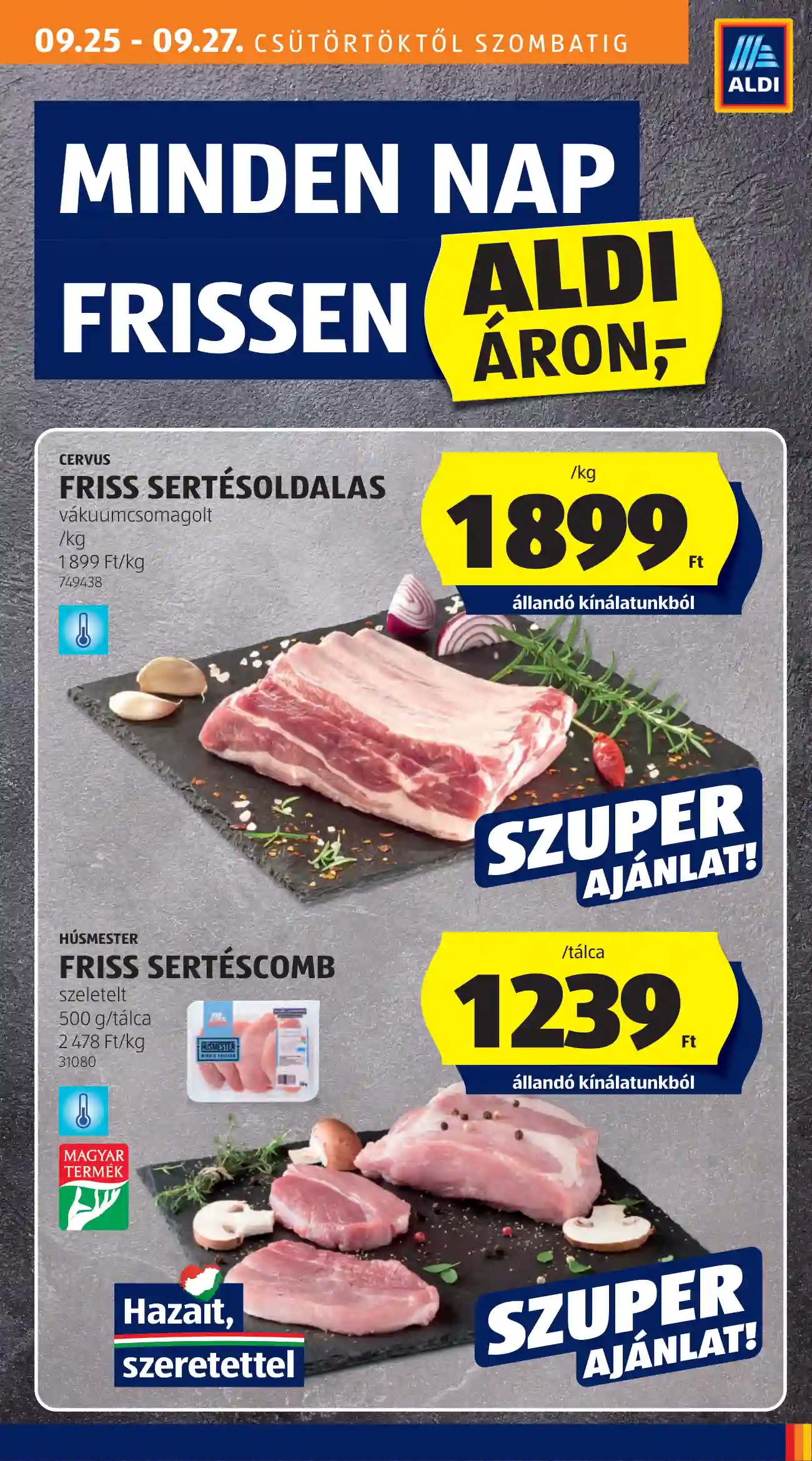 Aldi akciós újság 39. hét (9 oldal)