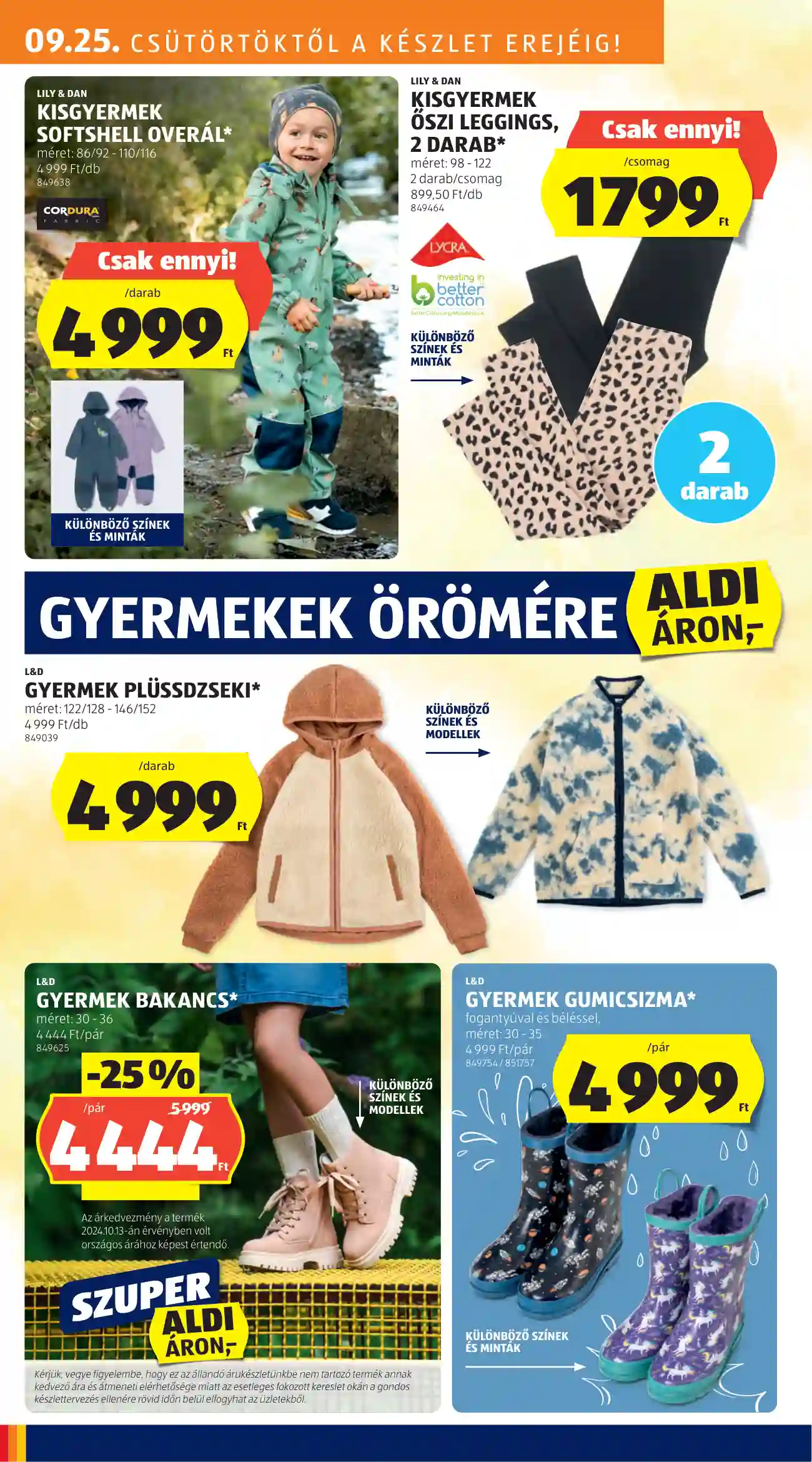 Aldi akciós újság 39. hét (12 oldal)