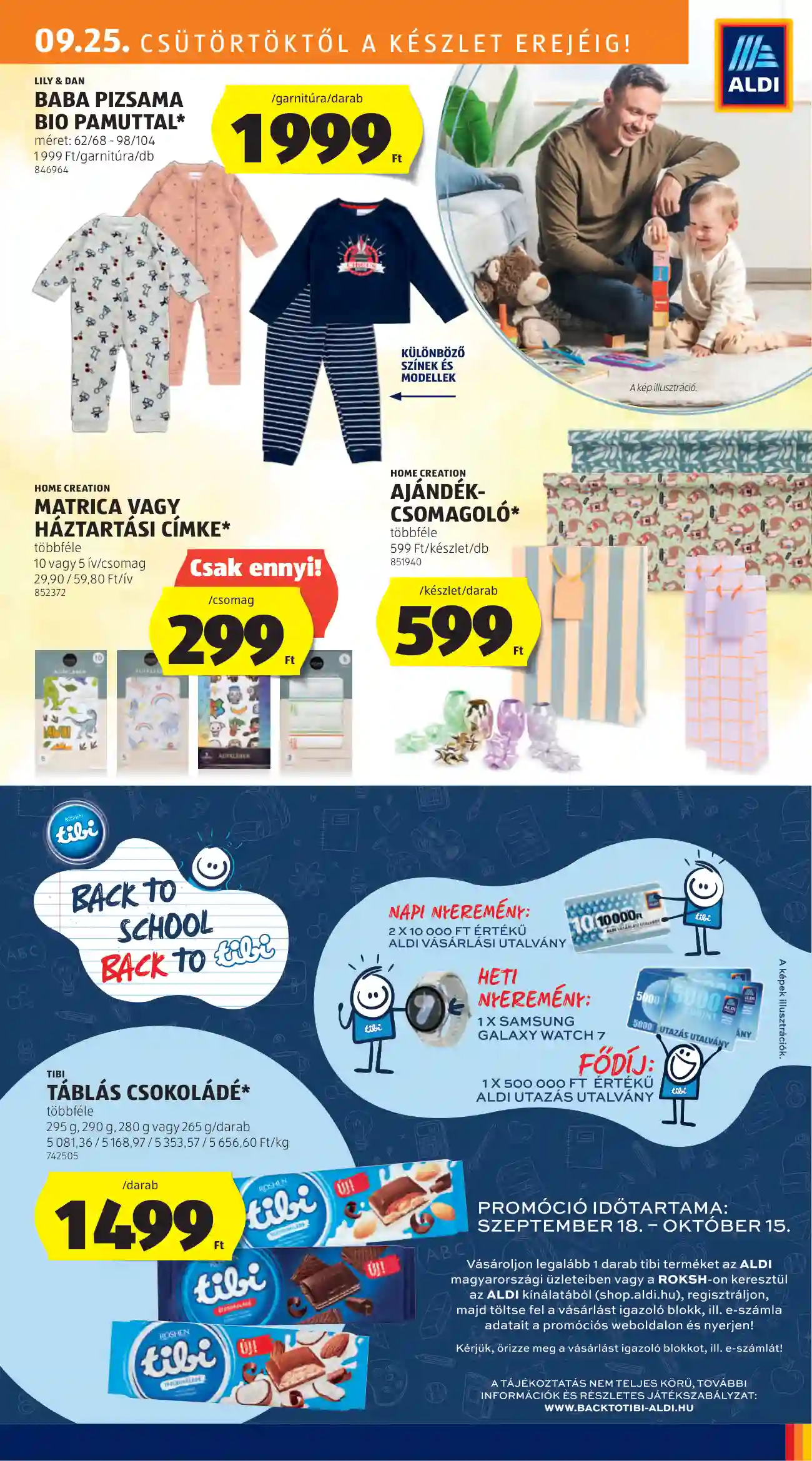 Aldi akciós újság 39. hét (14 oldal)