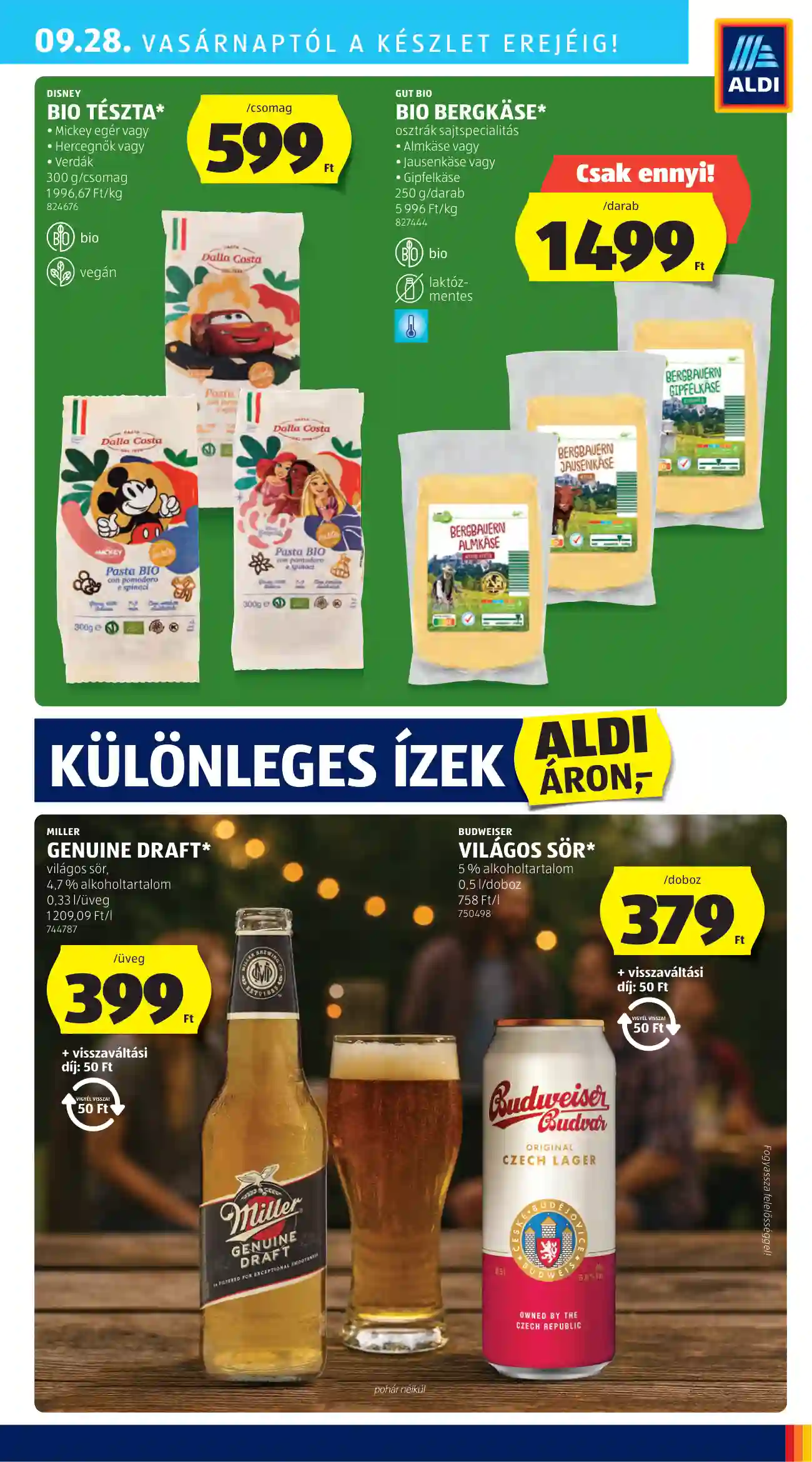 Aldi akciós újság 39. hét (22 oldal)