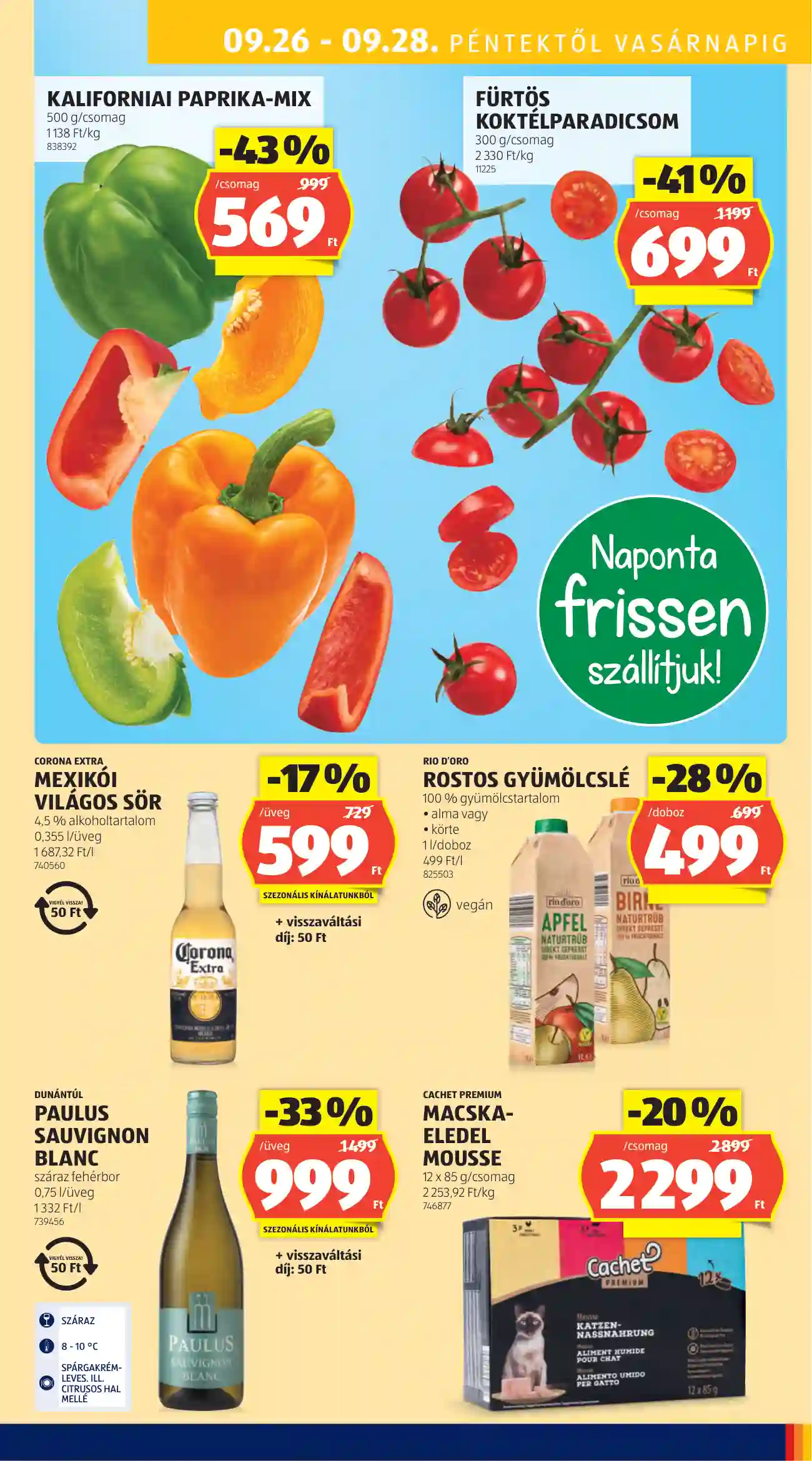 Aldi akciós újság 39. hét (42 oldal)