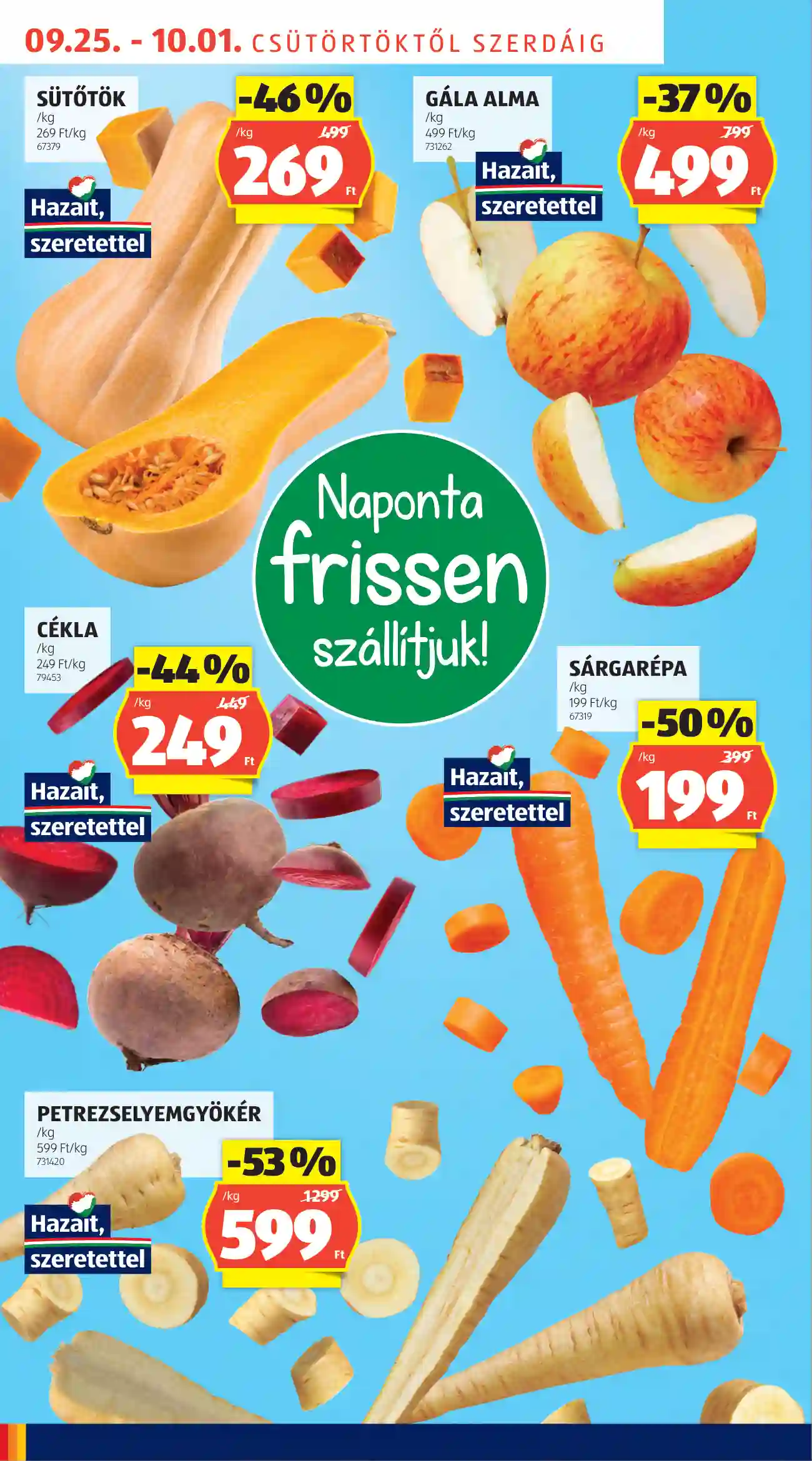 Aldi akciós újság 39. hét (49 oldal)