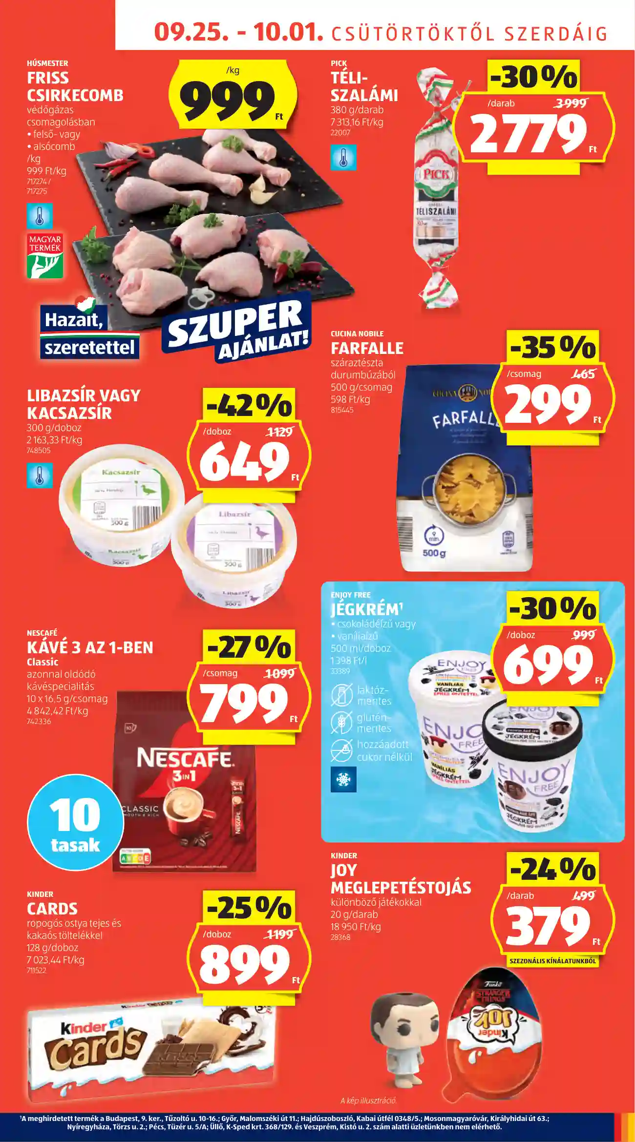 Aldi akciós újság 39. hét (50 oldal)