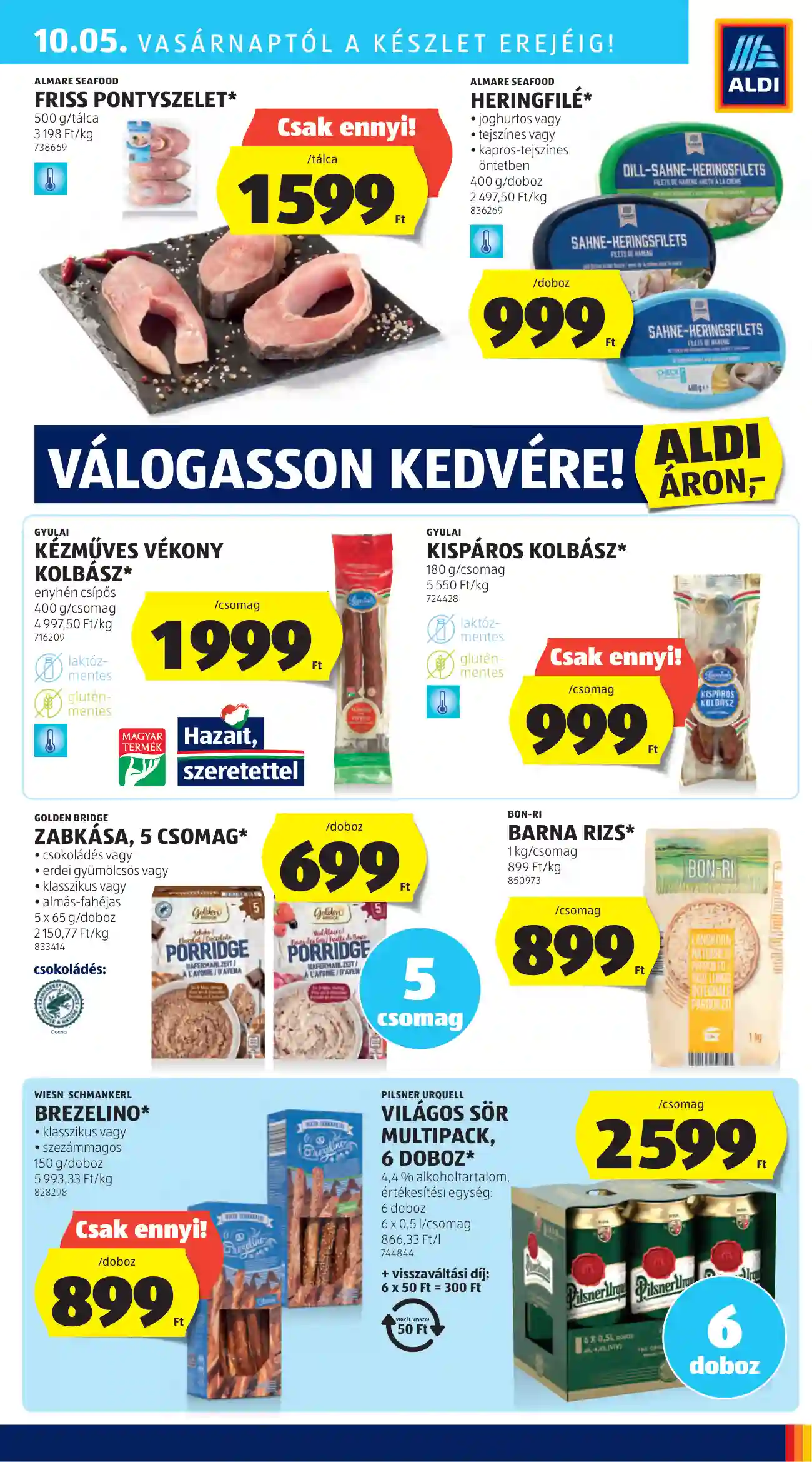 Aldi akciós újság 40. hét (22 oldal)