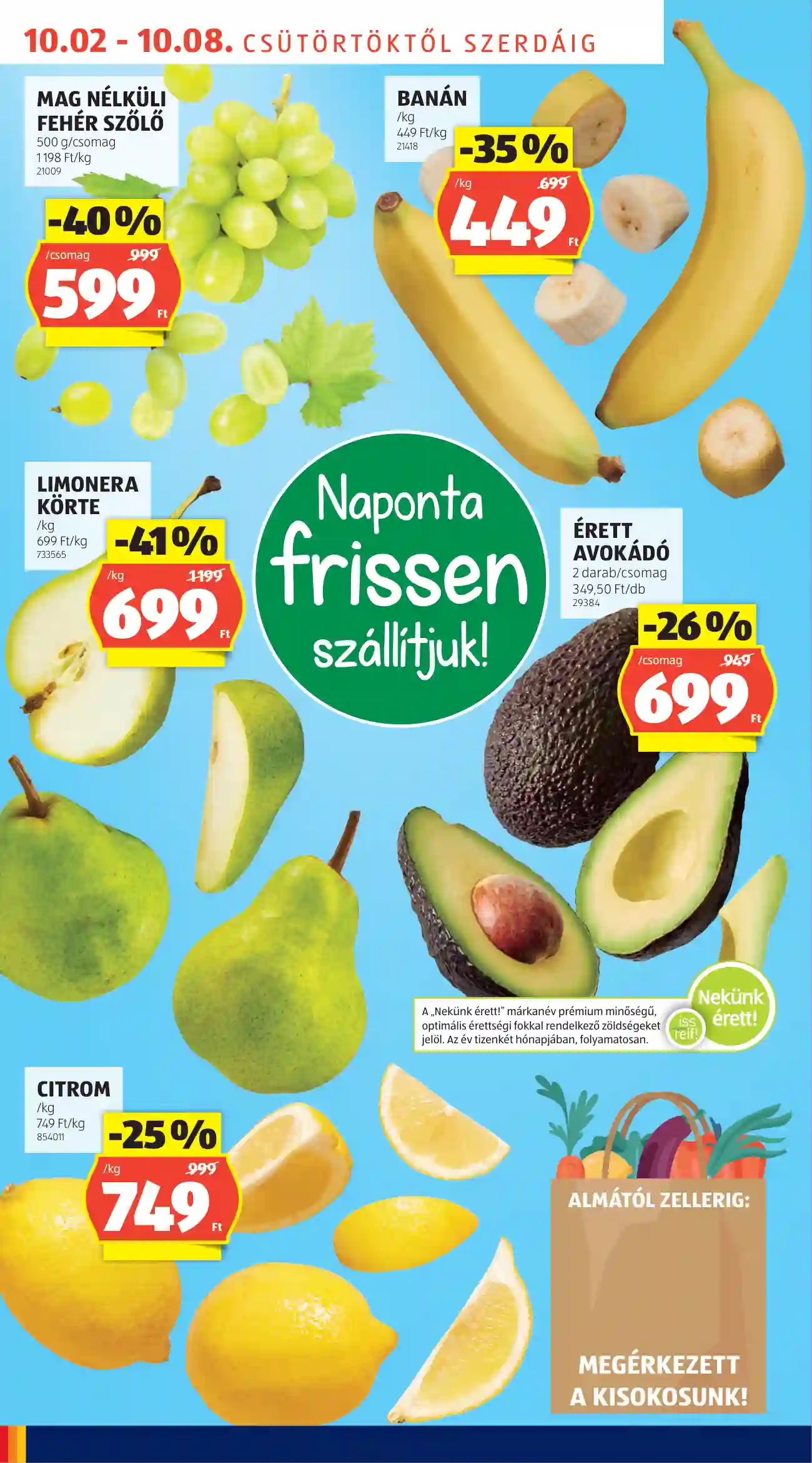 Aldi akciós újság 40. hét (38 oldal)