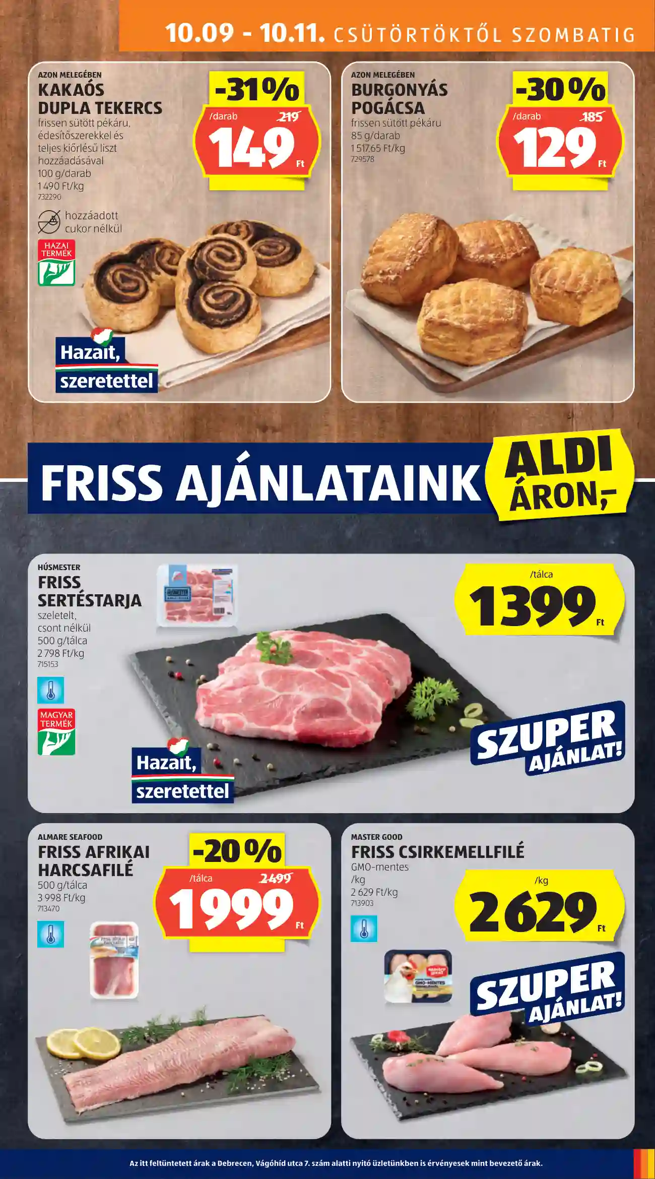 Aldi akciós újság 41. hét (3 oldal)