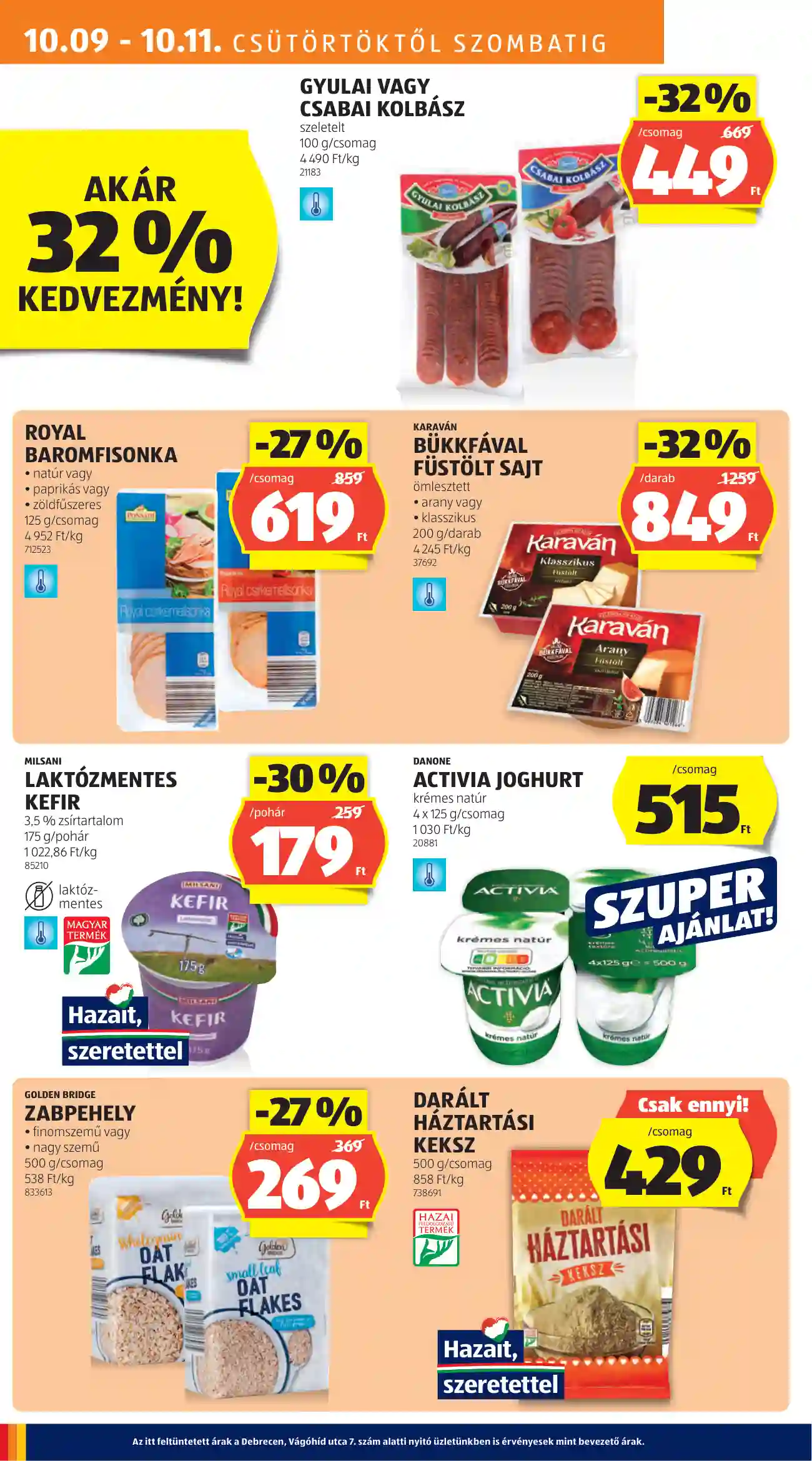 Aldi akciós újság 41. hét (4 oldal)