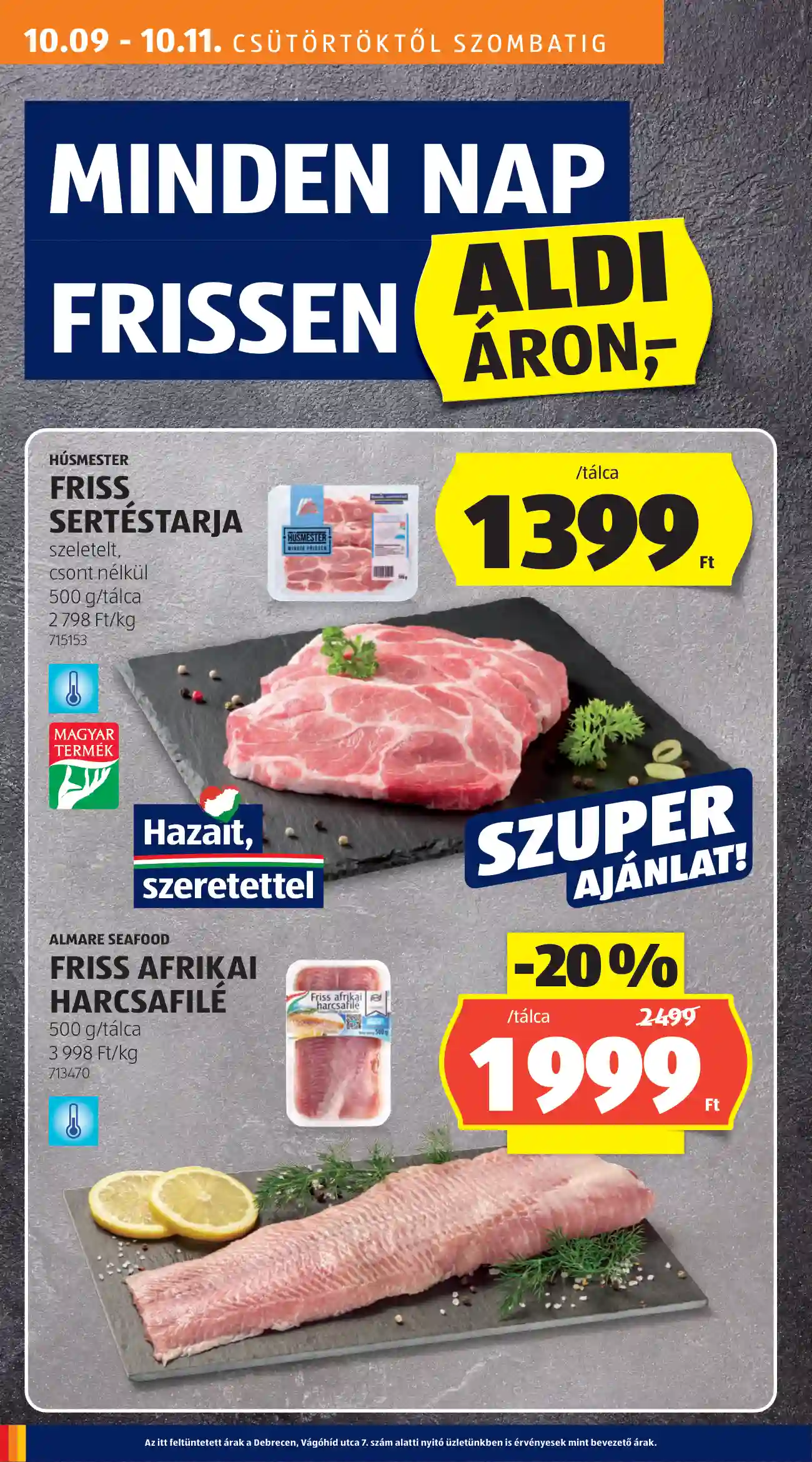 Aldi akciós újság 41. hét (6 oldal)