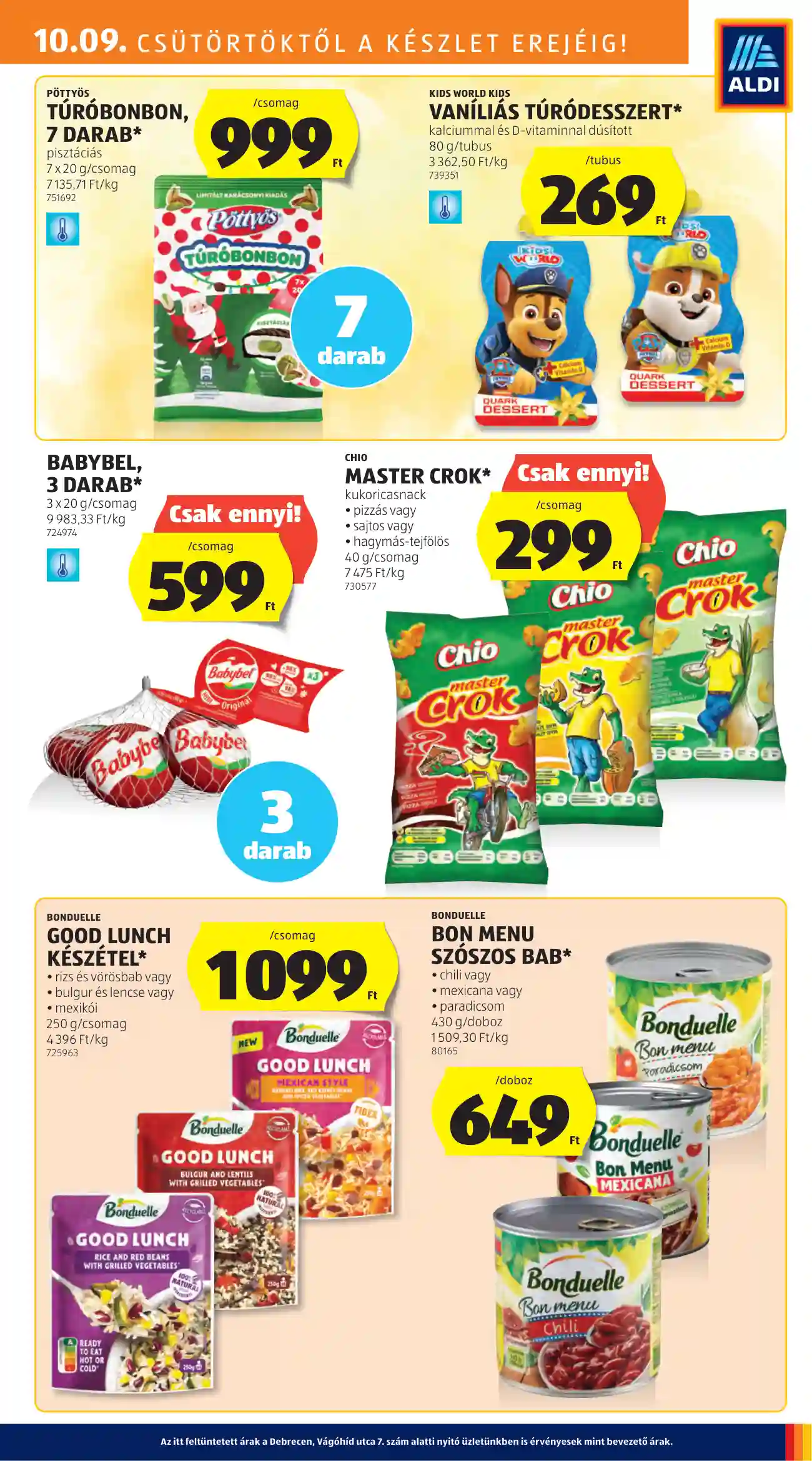 Aldi akciós újság 41. hét (9 oldal)