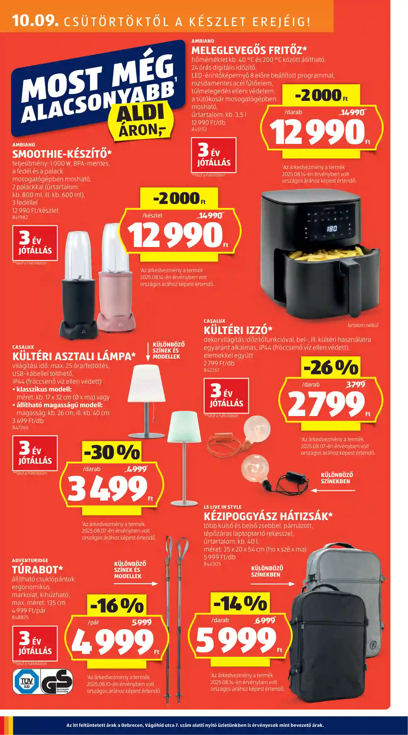 Aldi akciós újság 41. hét (15 oldal)
