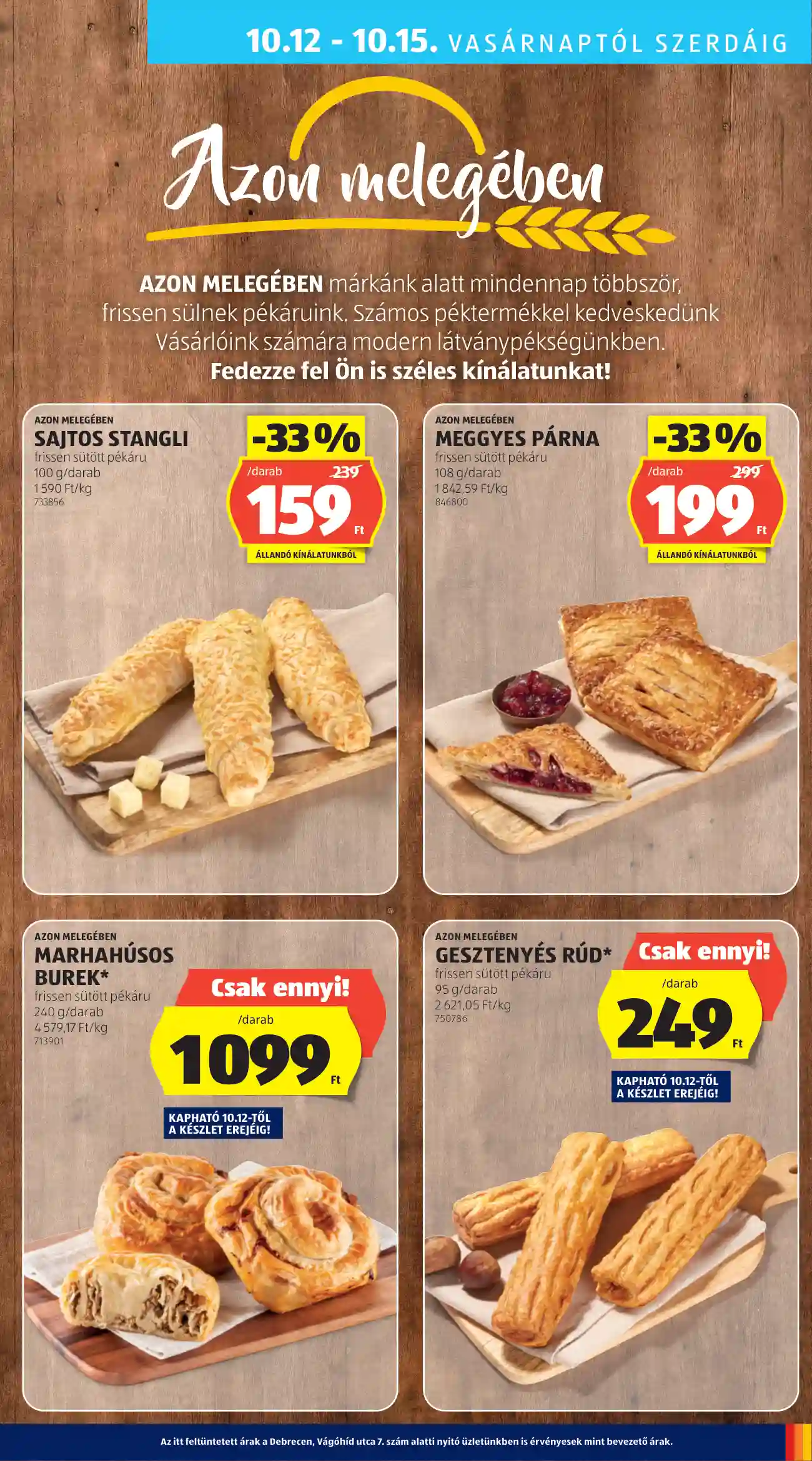 Aldi akciós újság 41. hét (22 oldal)