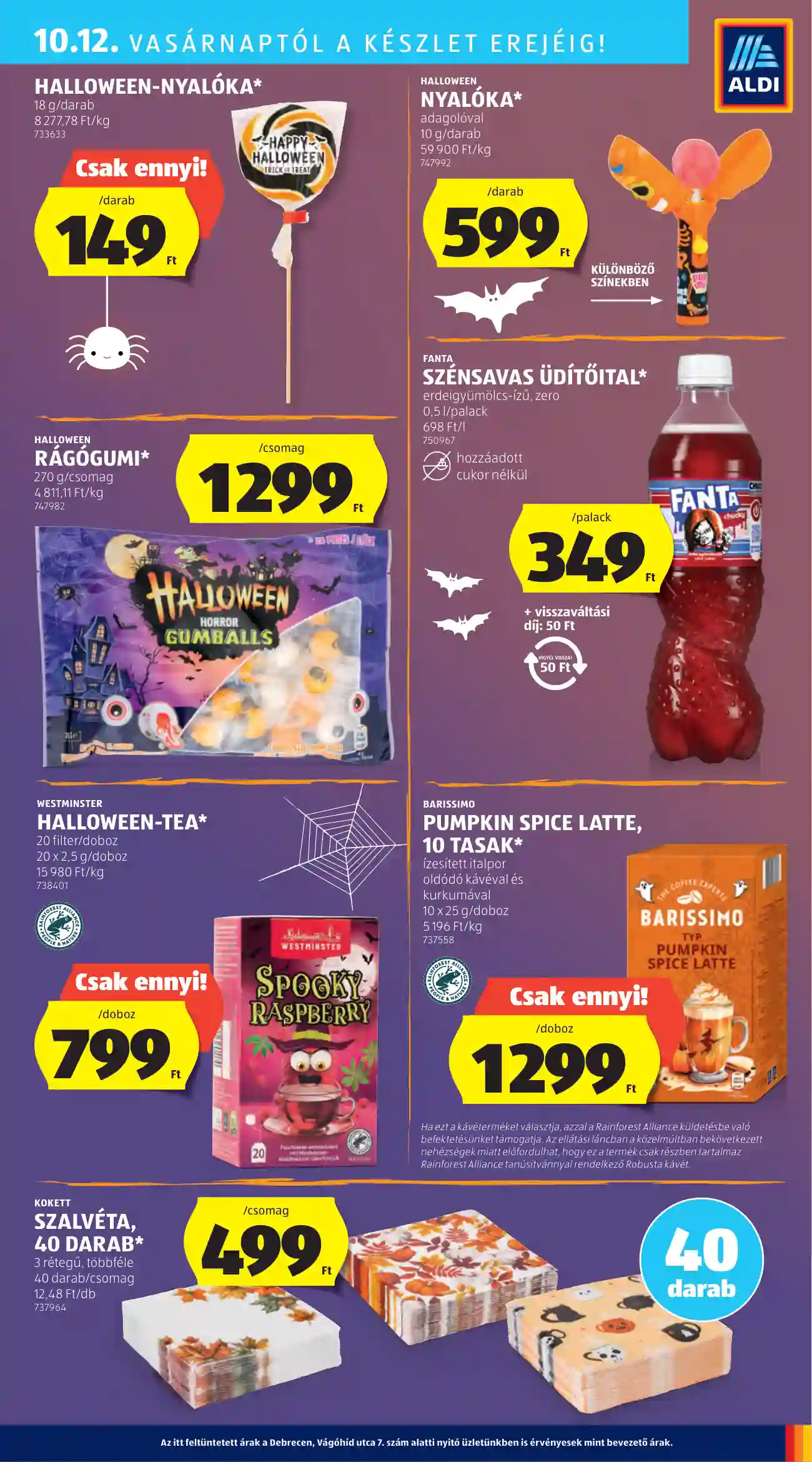 Aldi akciós újság 41. hét (33 oldal)