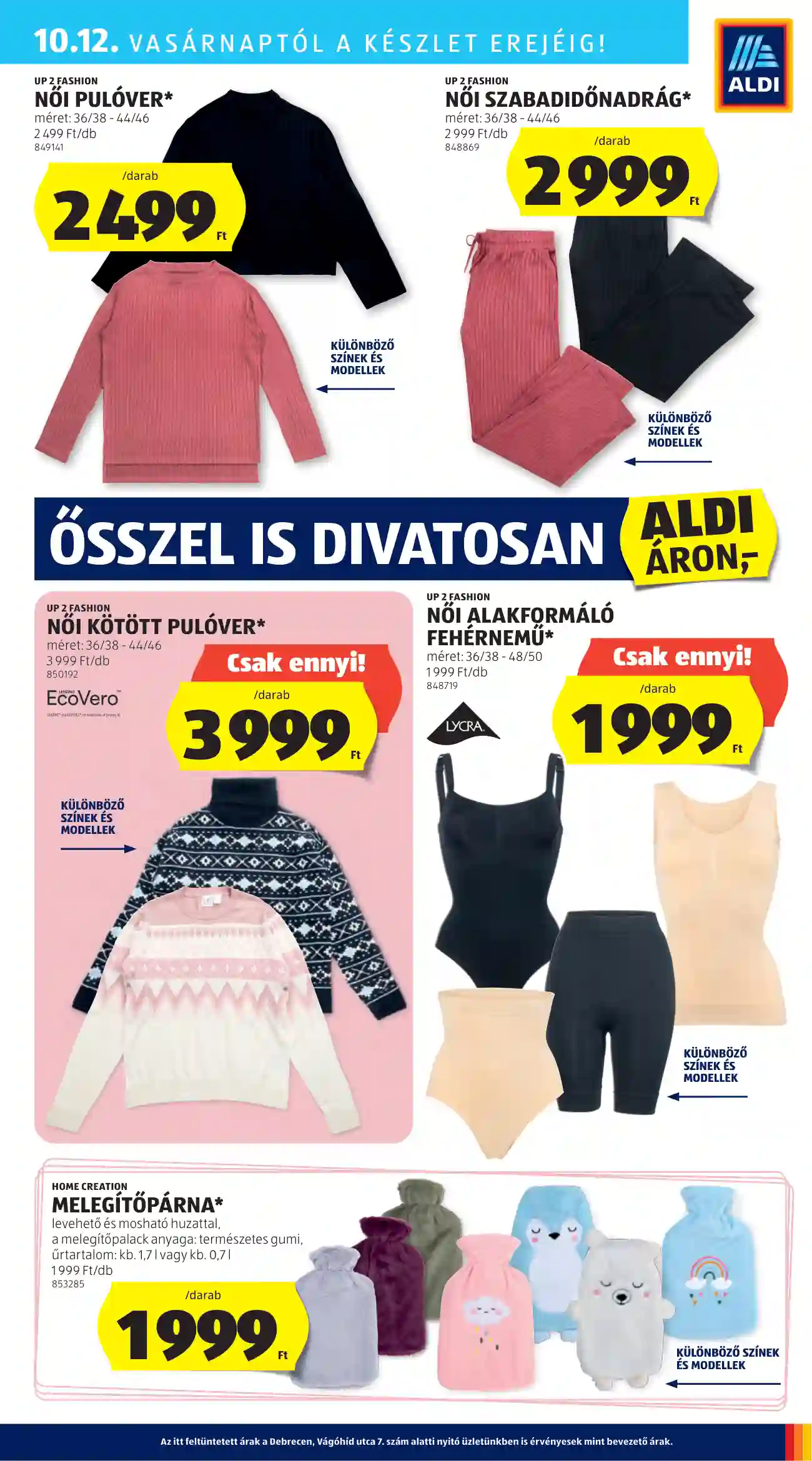Aldi akciós újság 41. hét (36 oldal)
