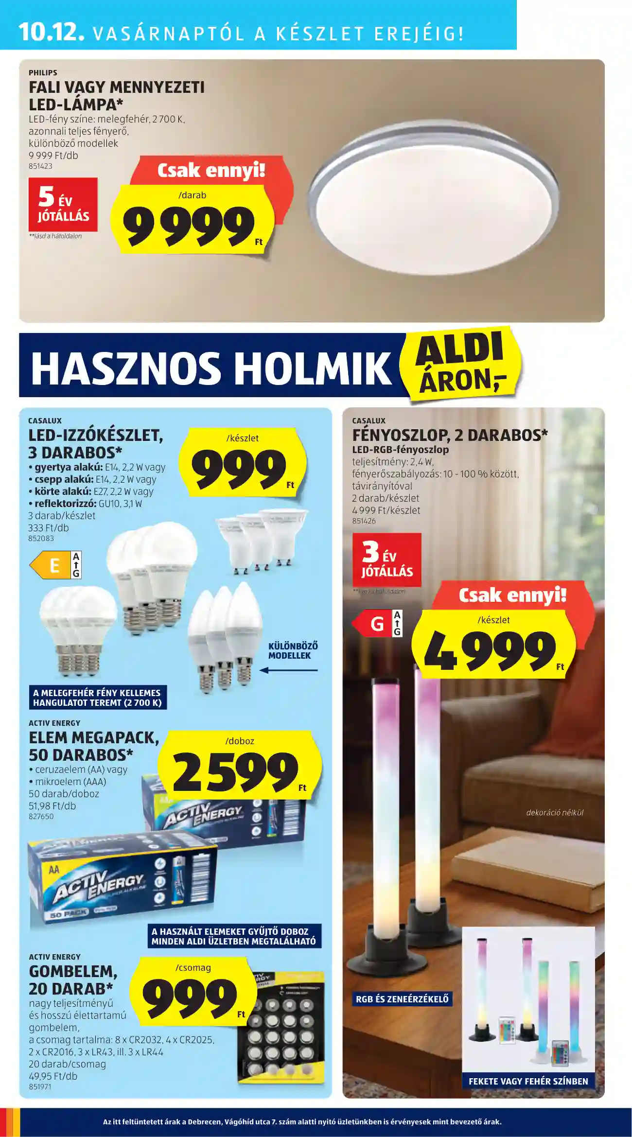 Aldi akciós újság 41. hét (37 oldal)