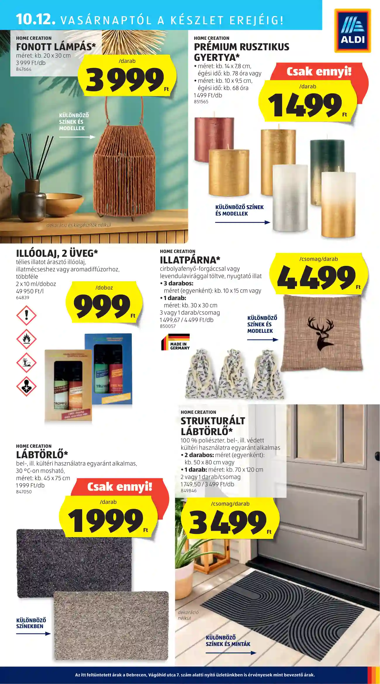 Aldi akciós újság 41. hét (38 oldal)