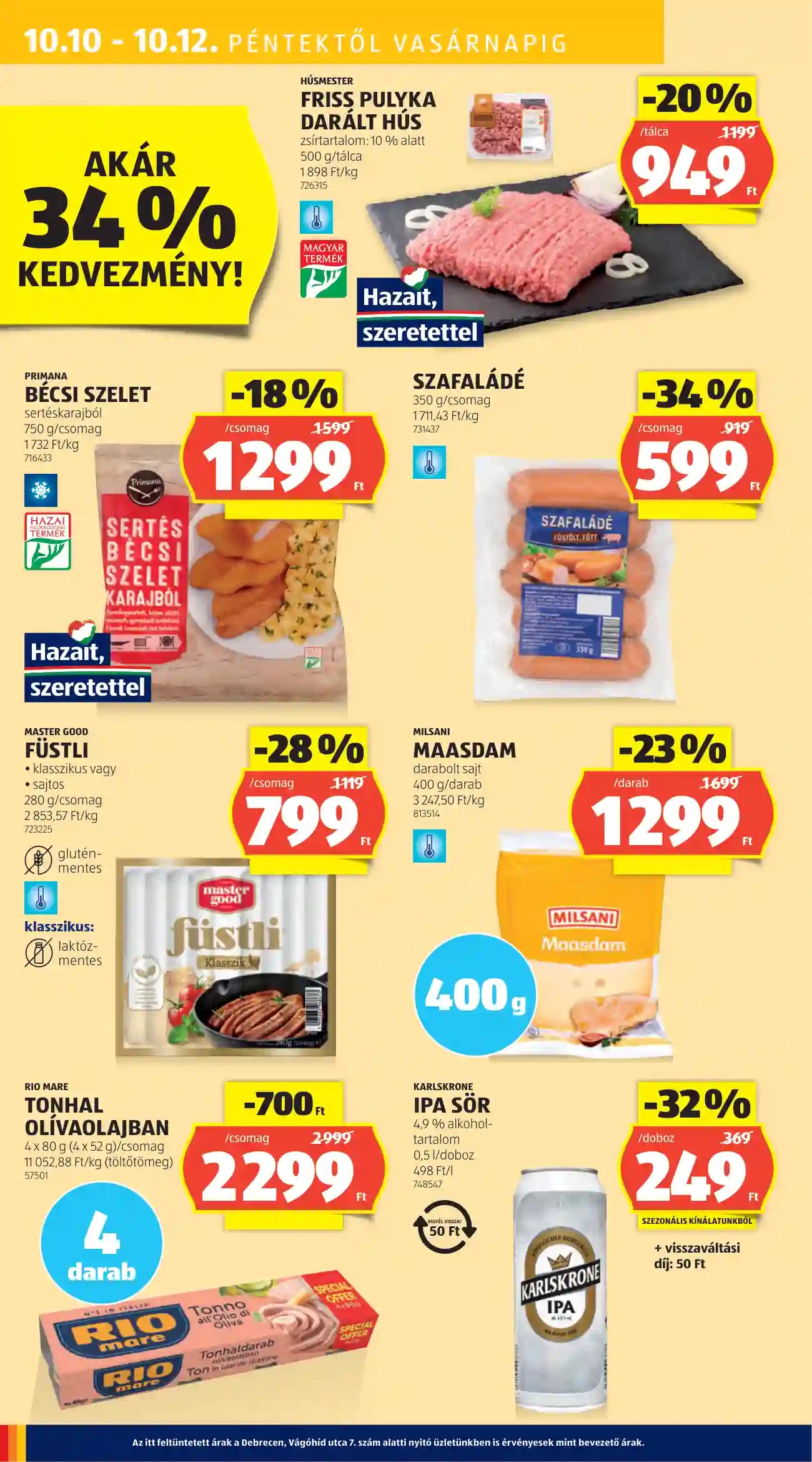 Aldi akciós újság 41. hét (39 oldal)