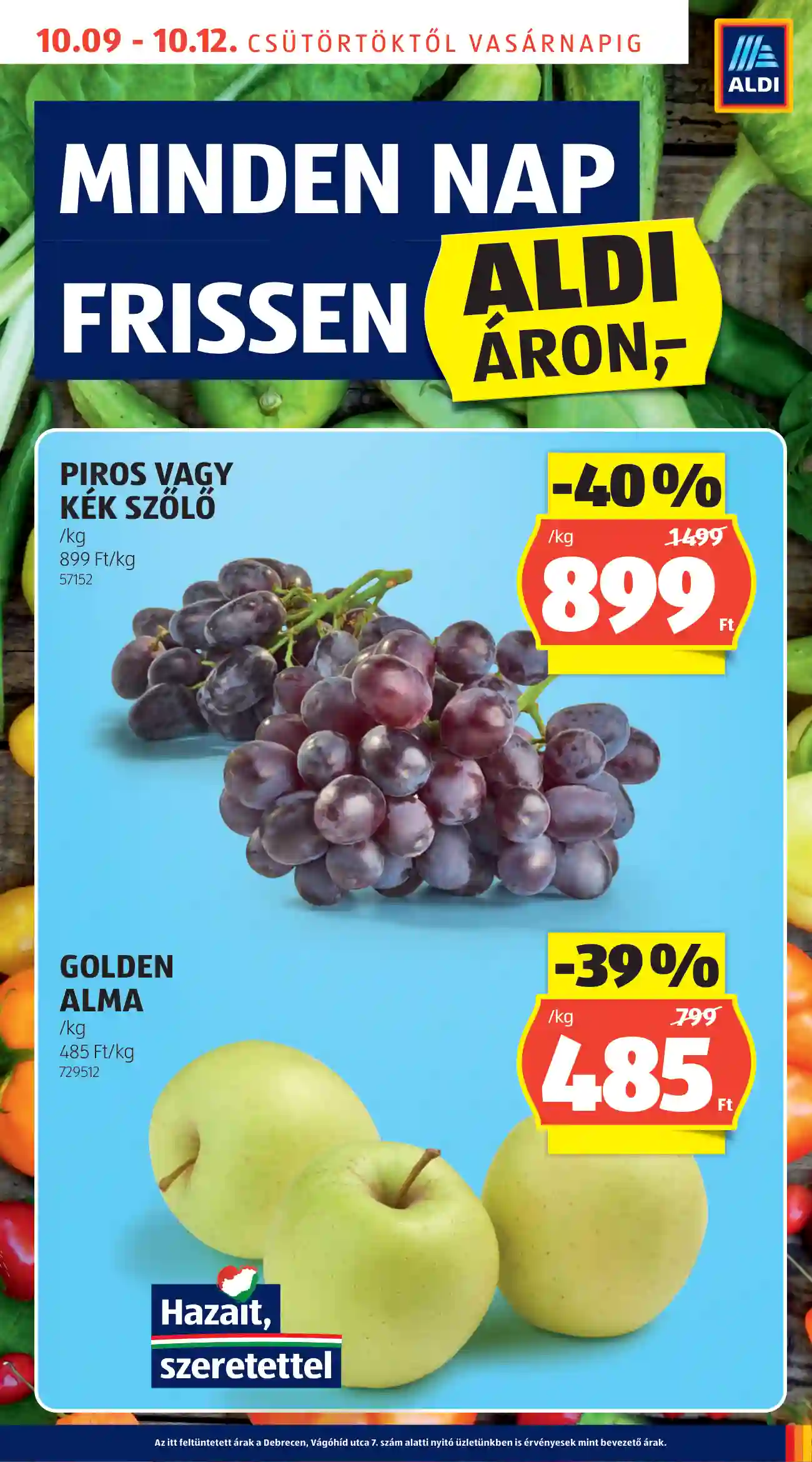Aldi akciós újság 41. hét (45 oldal)