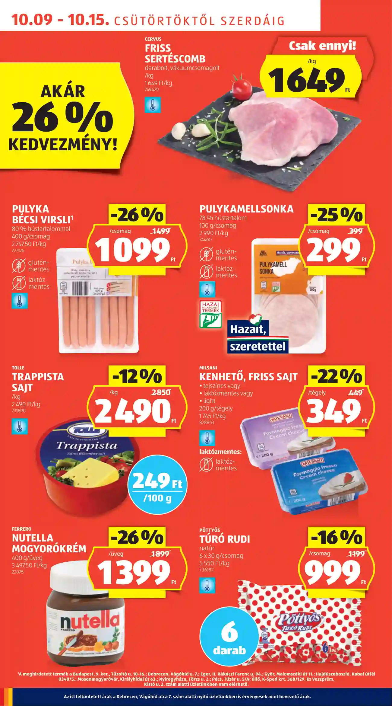 Aldi akciós újság 41. hét (46 oldal)