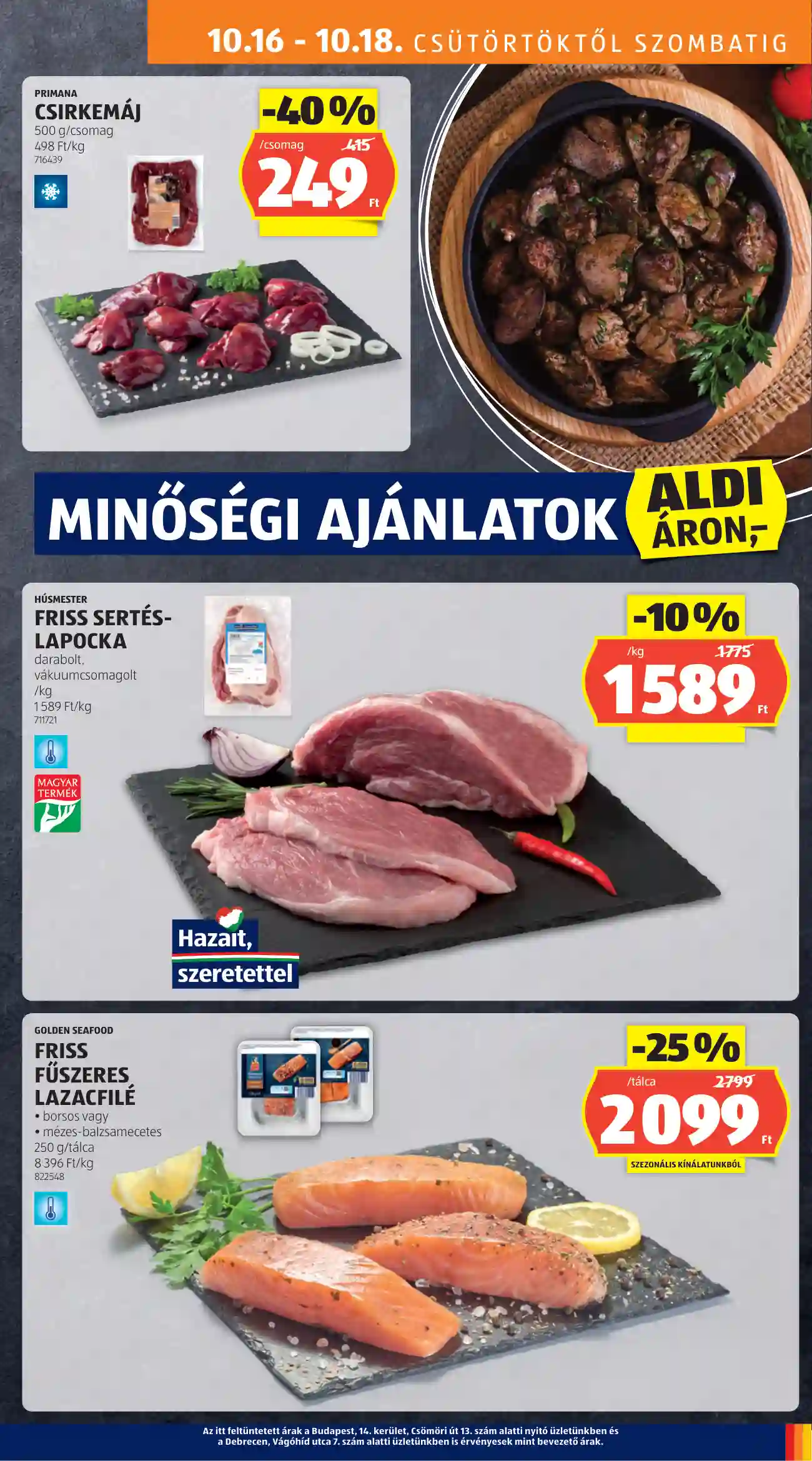 Aldi akciós újság 42. hét (3 oldal)