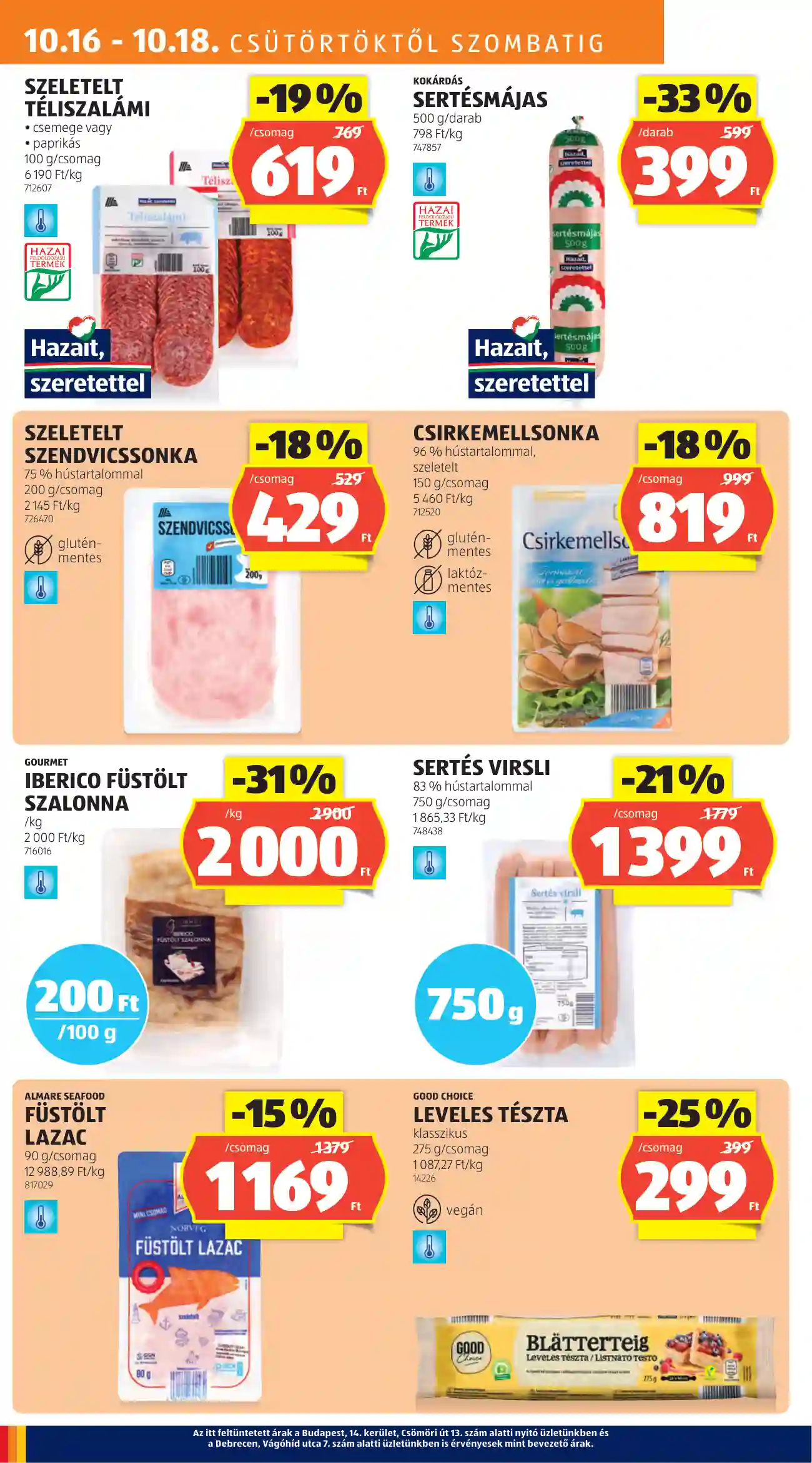Aldi akciós újság 42. hét (4 oldal)