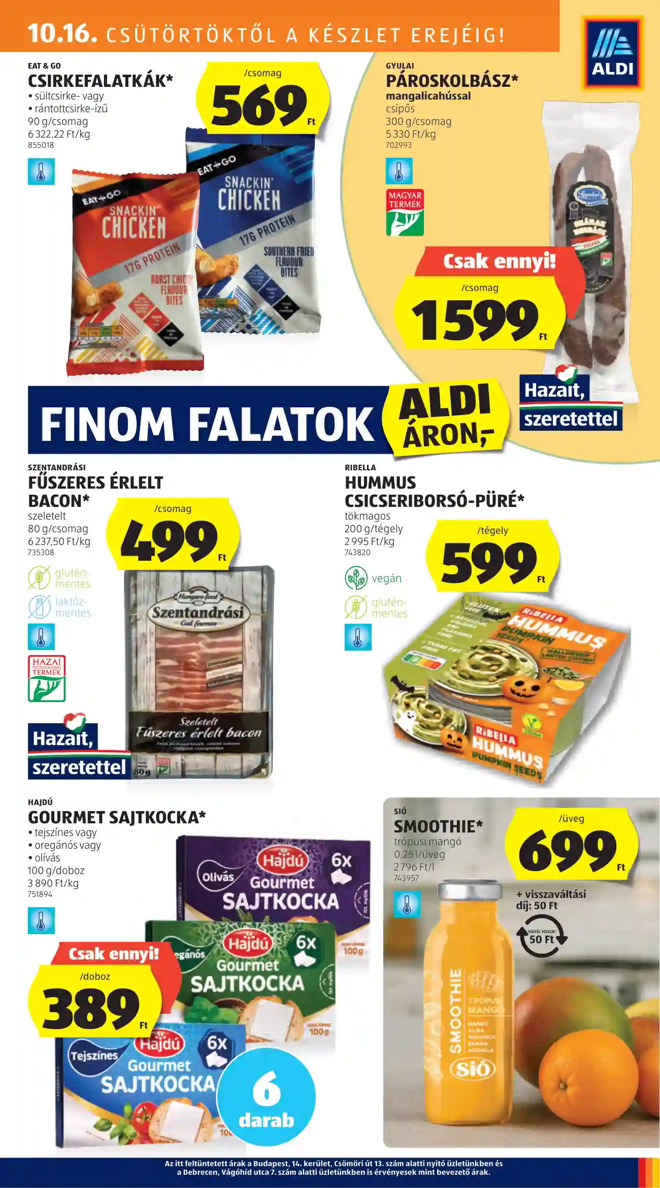 Aldi akciós újság 42. hét (7 oldal)