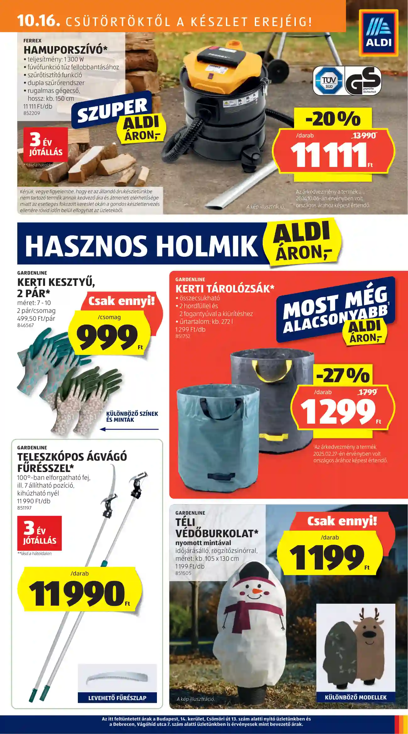 Aldi akciós újság 42. hét (18 oldal)