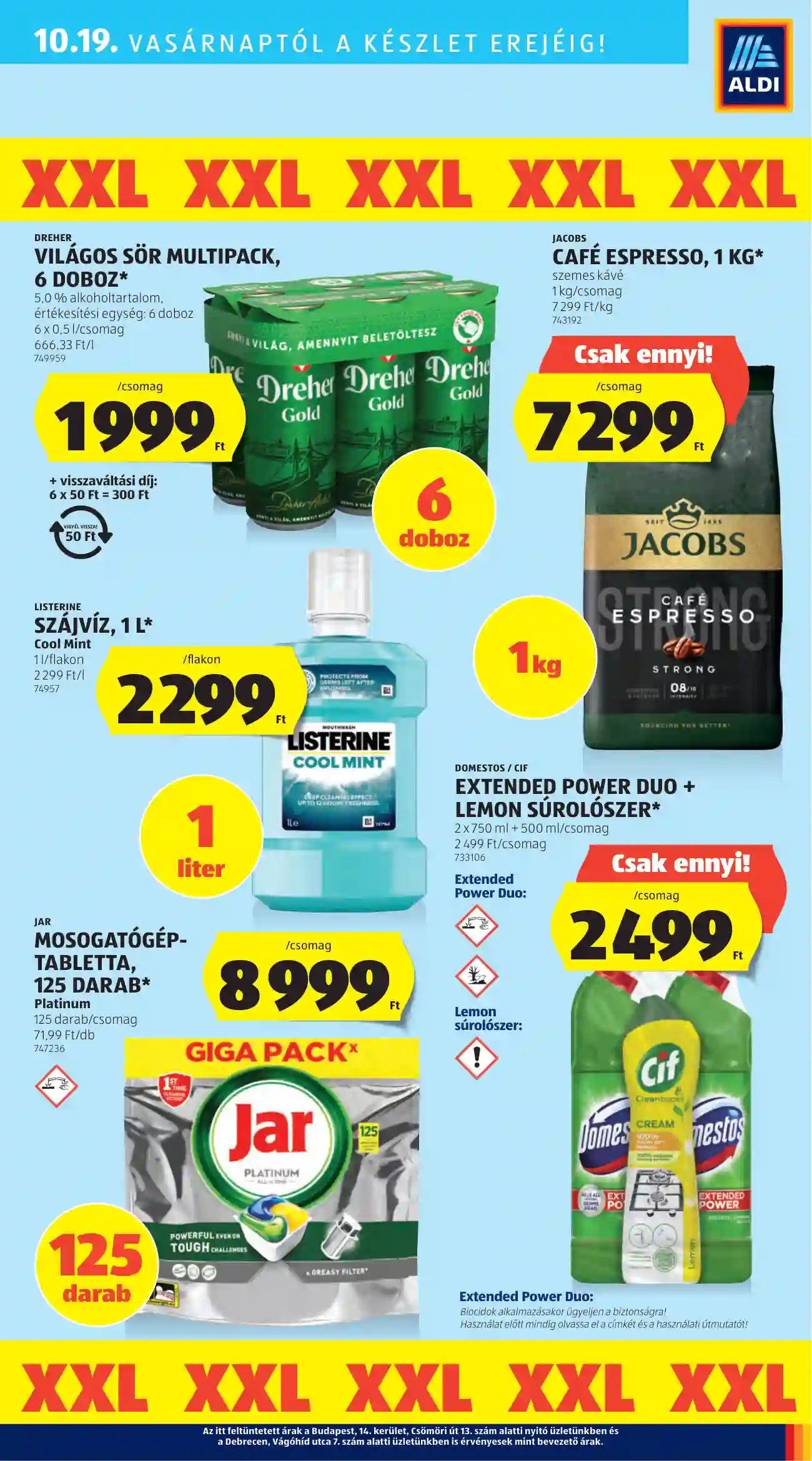 Aldi akciós újság 42. hét (33 oldal)