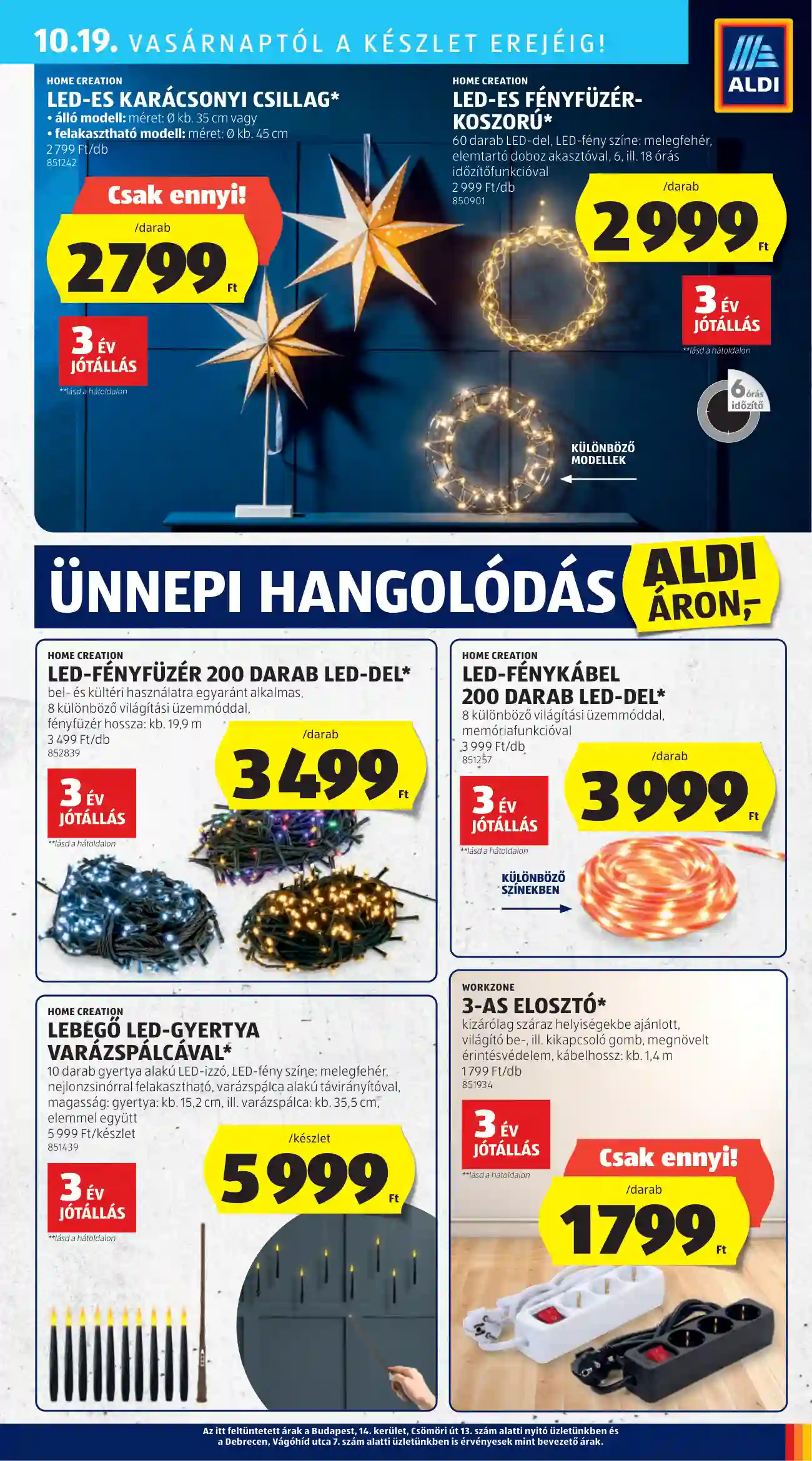 Aldi akciós újság 42. hét (36 oldal)