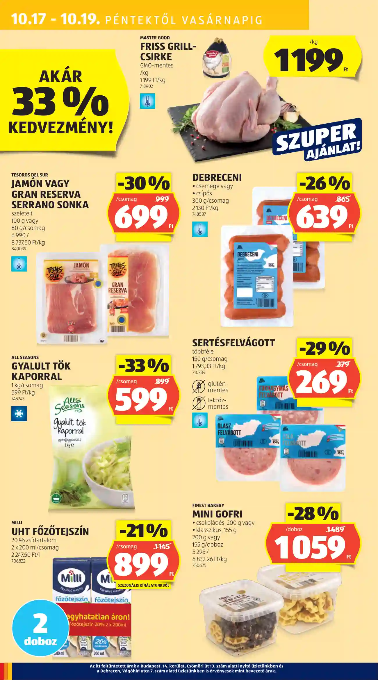 Aldi akciós újság 42. hét (41 oldal)