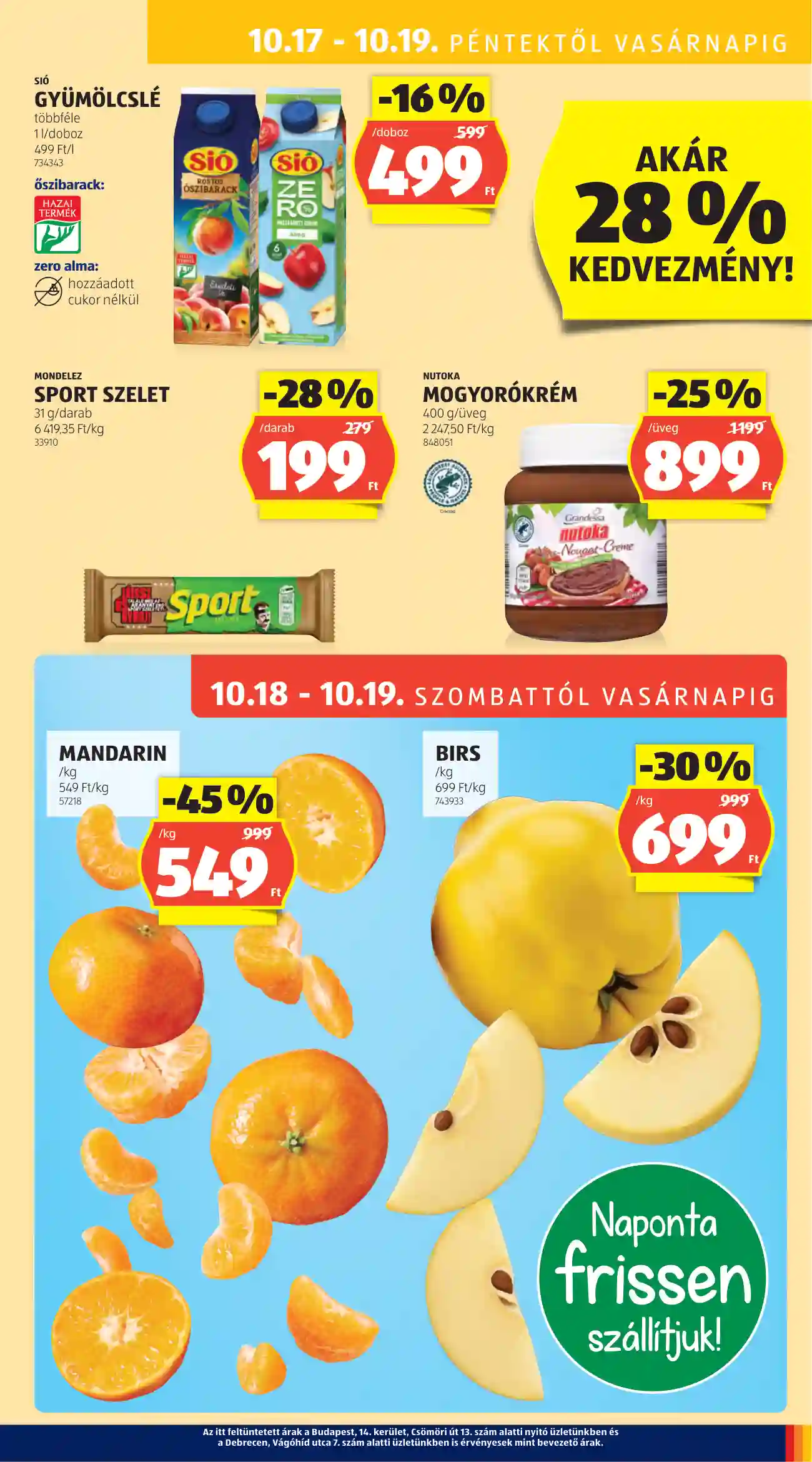 Aldi akciós újság 42. hét (42 oldal)
