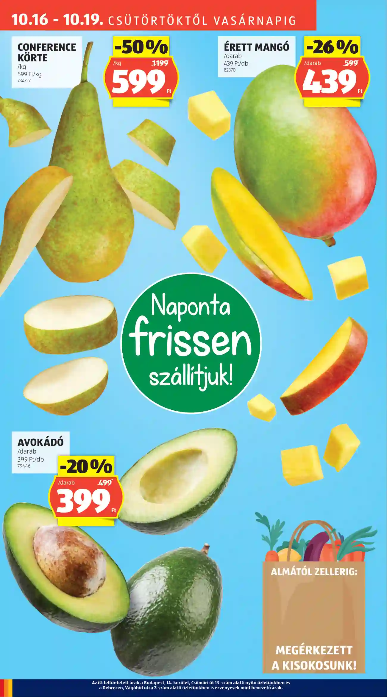 Aldi akciós újság 42. hét (50 oldal)