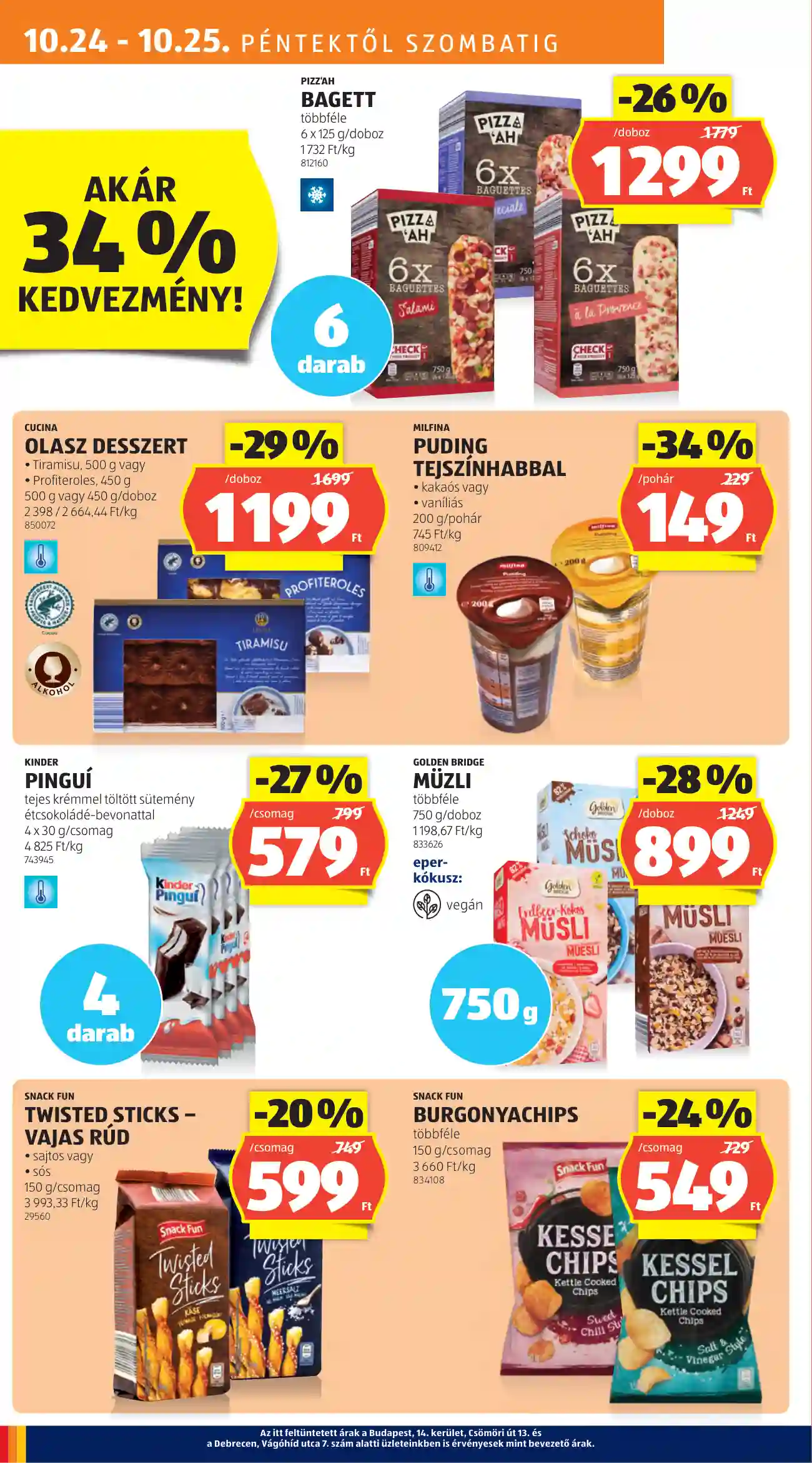 Aldi akciós újság 43. hét (4 oldal)