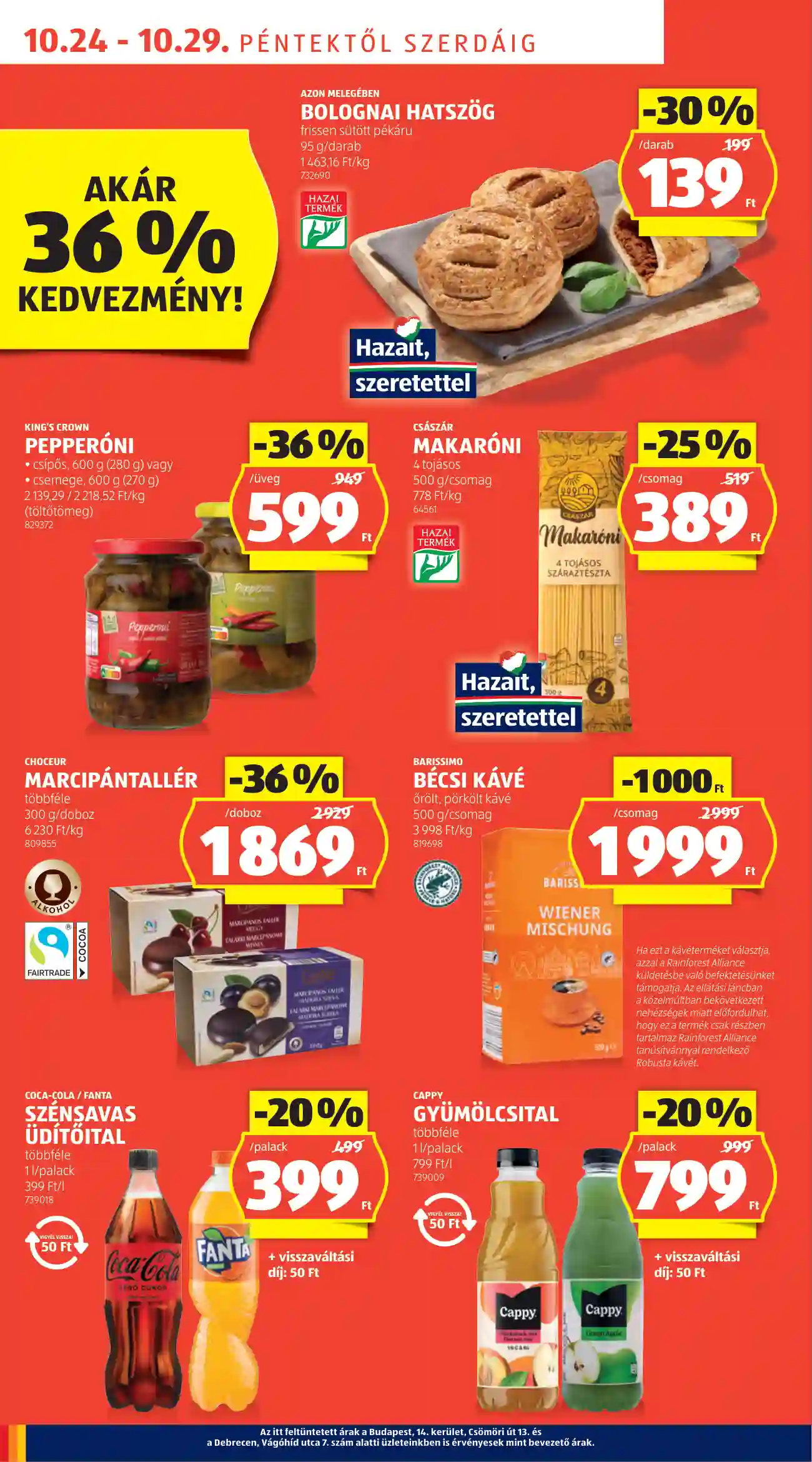 Aldi akciós újság 43. hét (8 oldal)