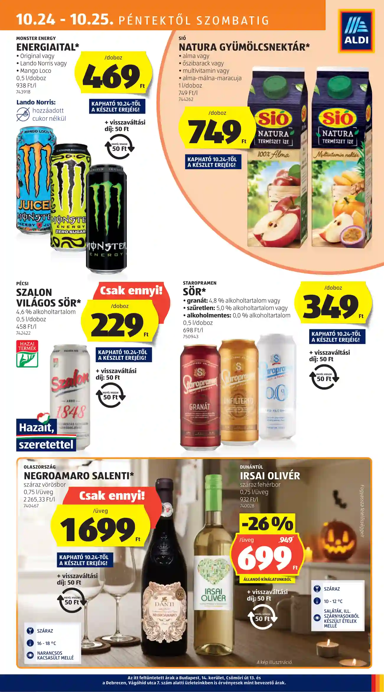 Aldi akciós újság 43. hét (11 oldal)