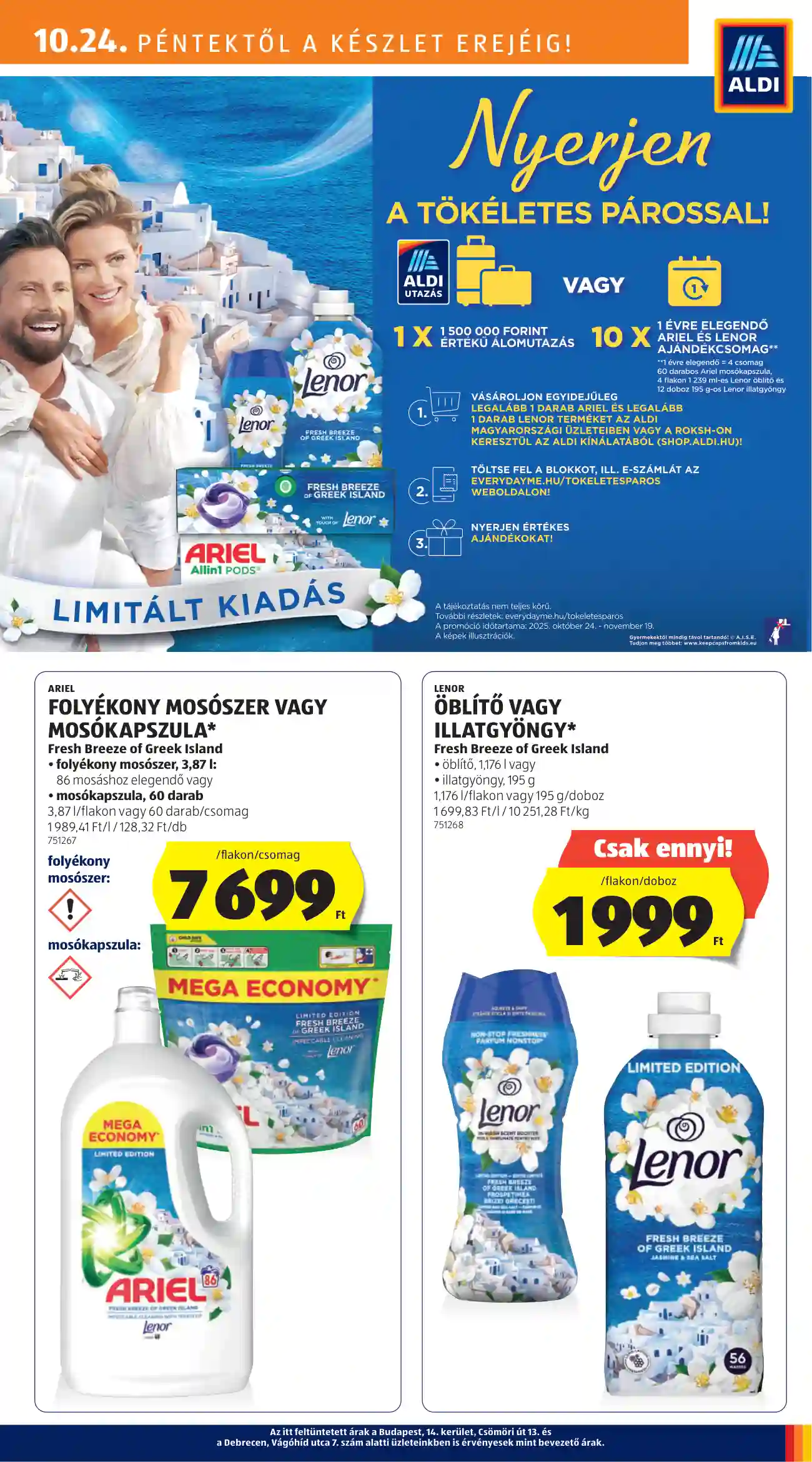 Aldi akciós újság 43. hét (16 oldal)