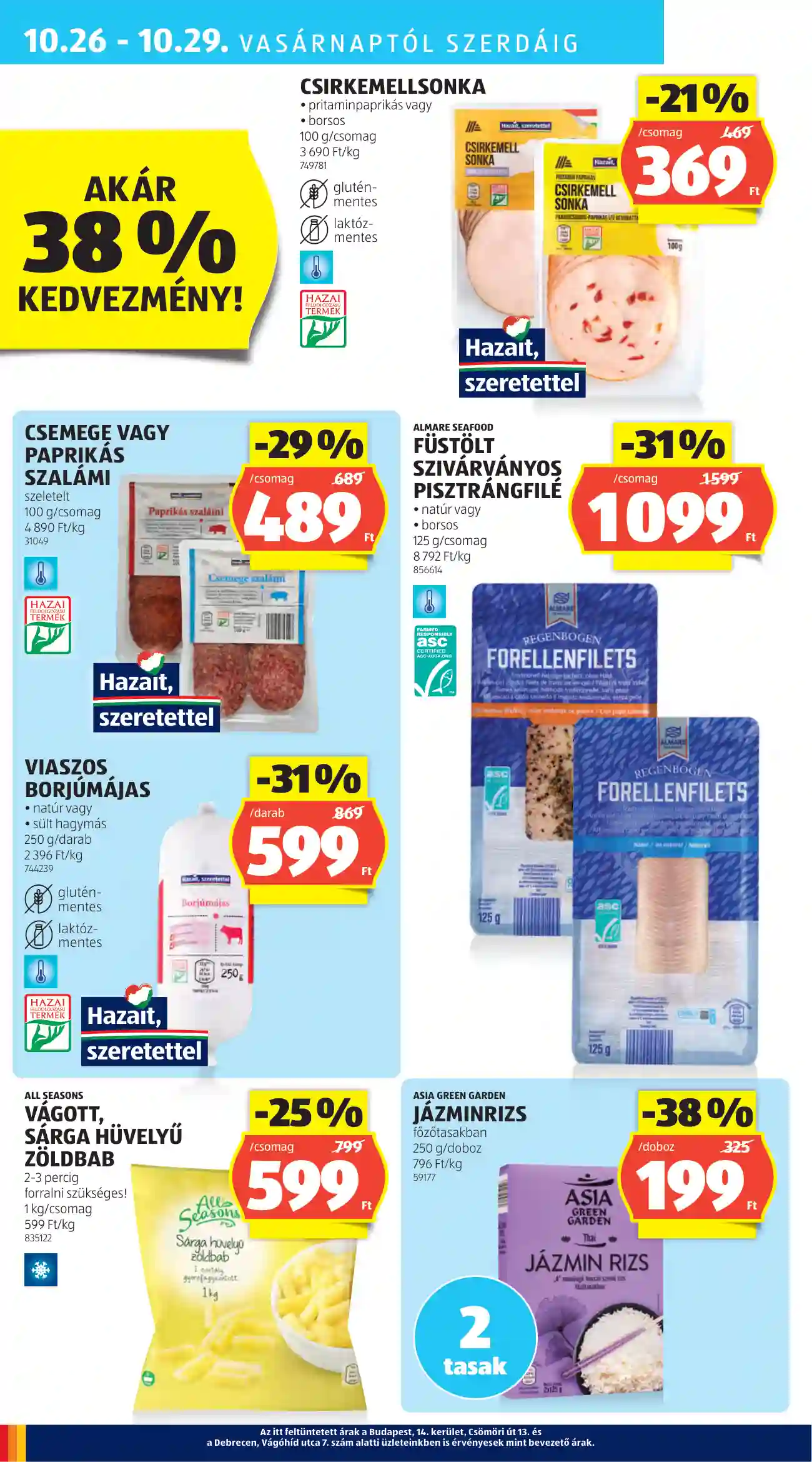 Aldi akciós újság 43. hét (23 oldal)
