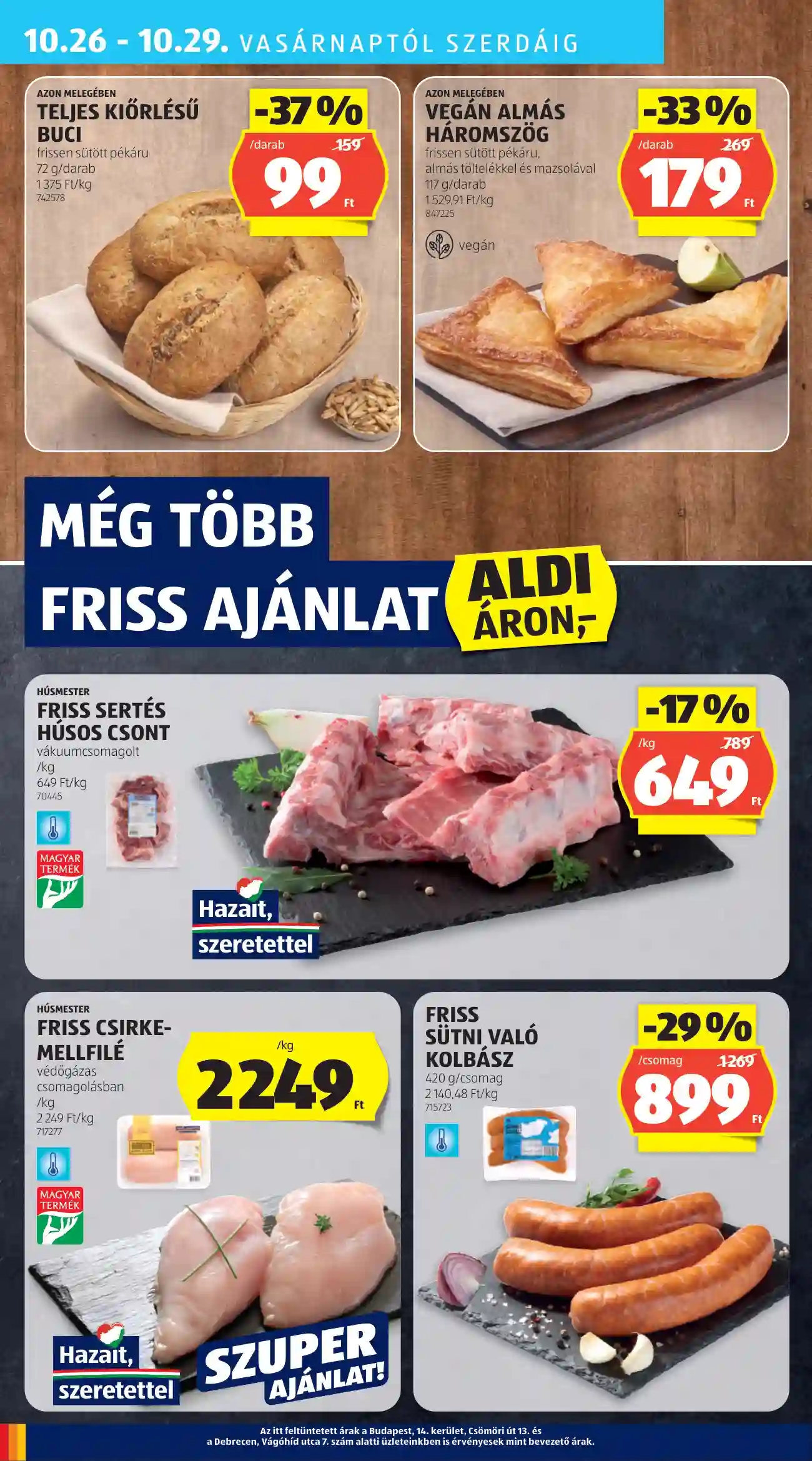 Aldi akciós újság 43. hét (28 oldal)