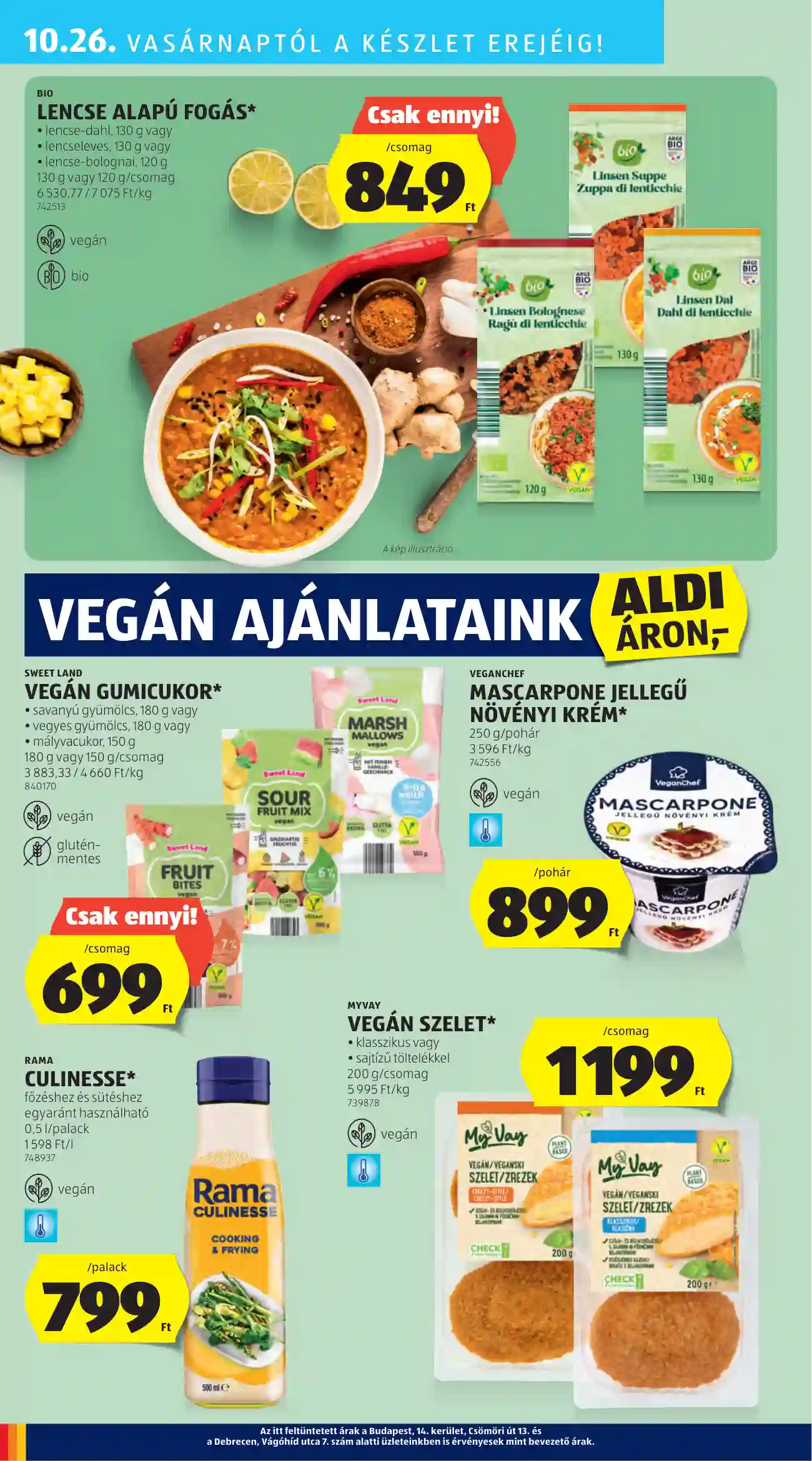 Aldi akciós újság 43. hét (32 oldal)