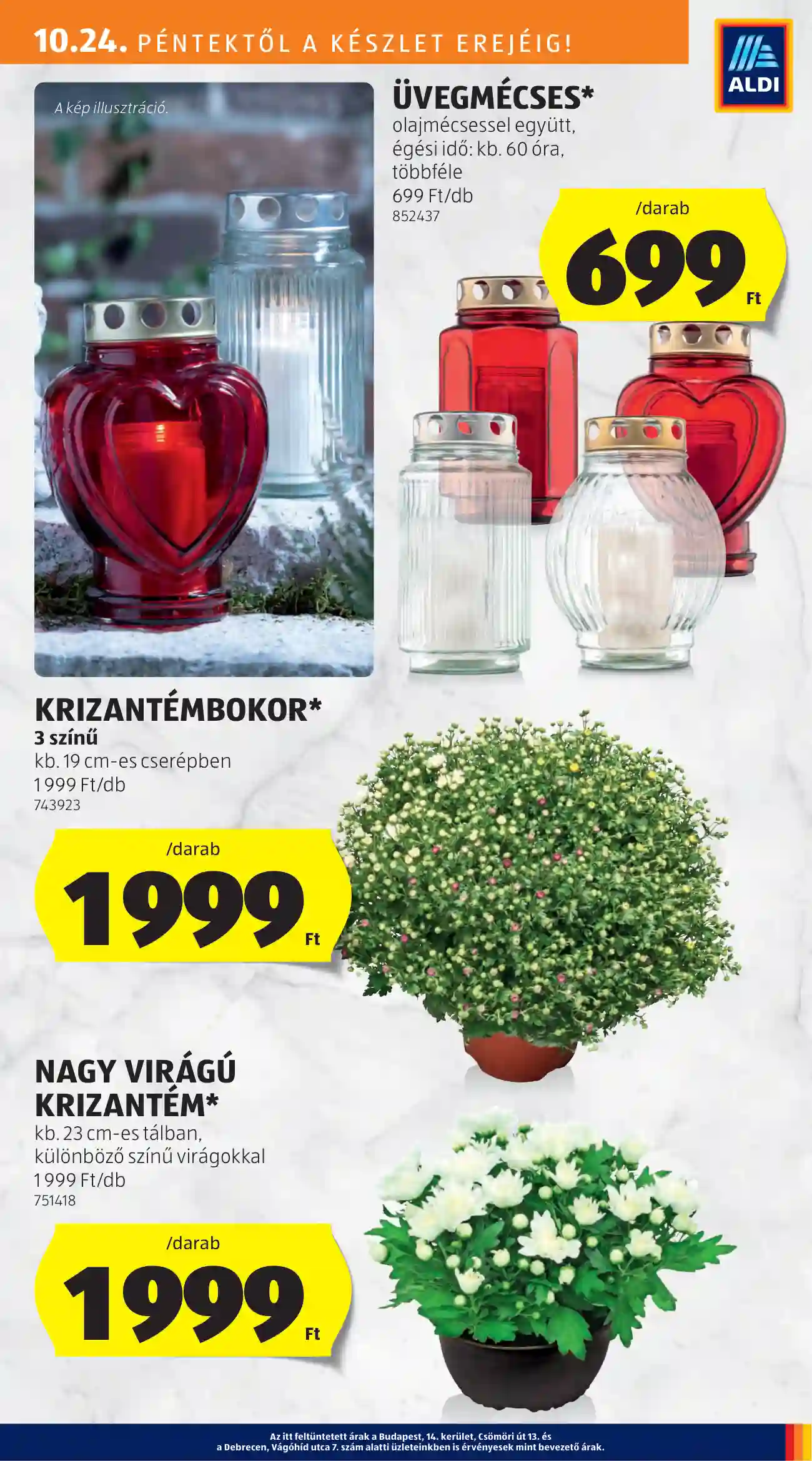 Aldi akciós újság 43. hét (35 oldal)