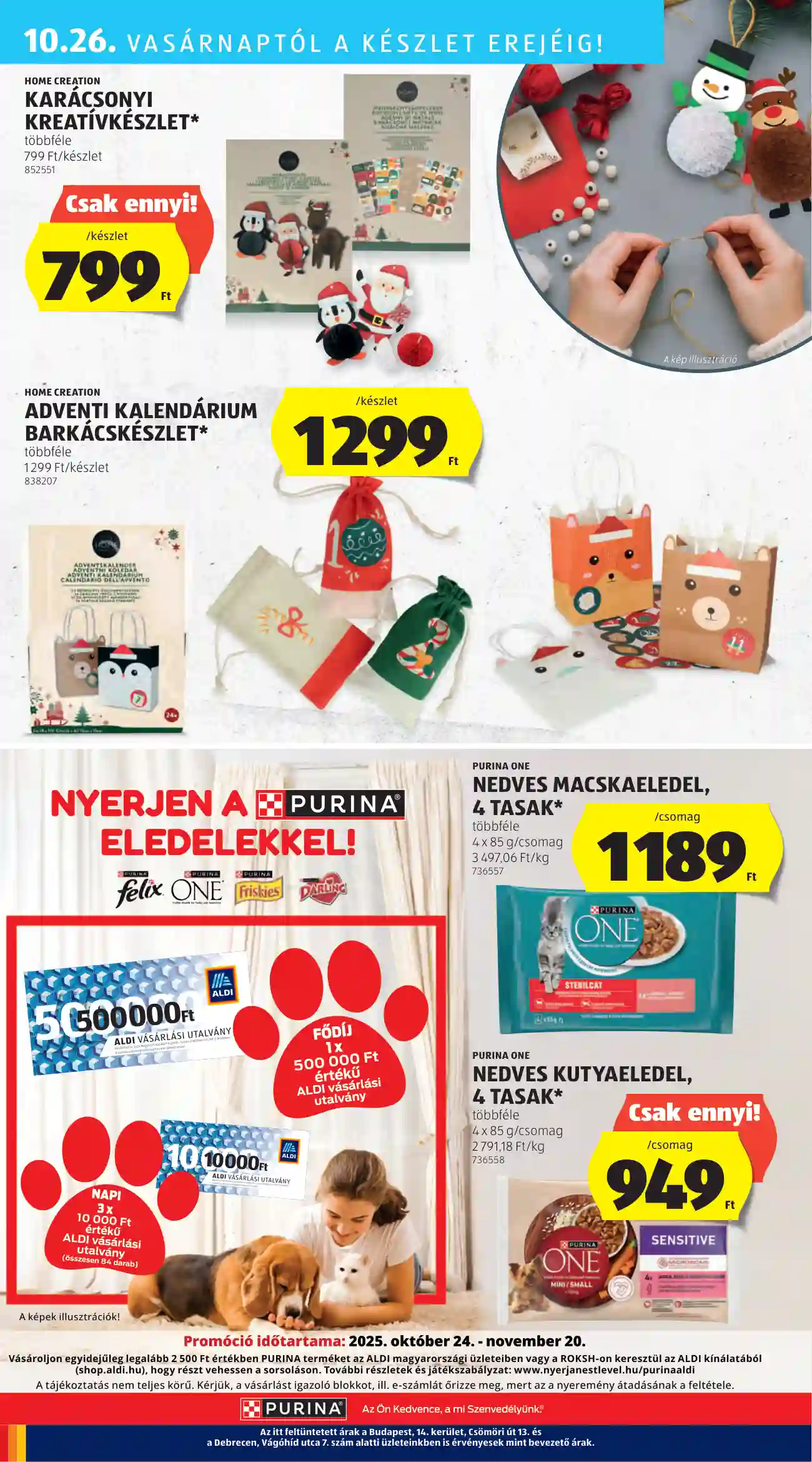 Aldi akciós újság 43. hét (37 oldal)