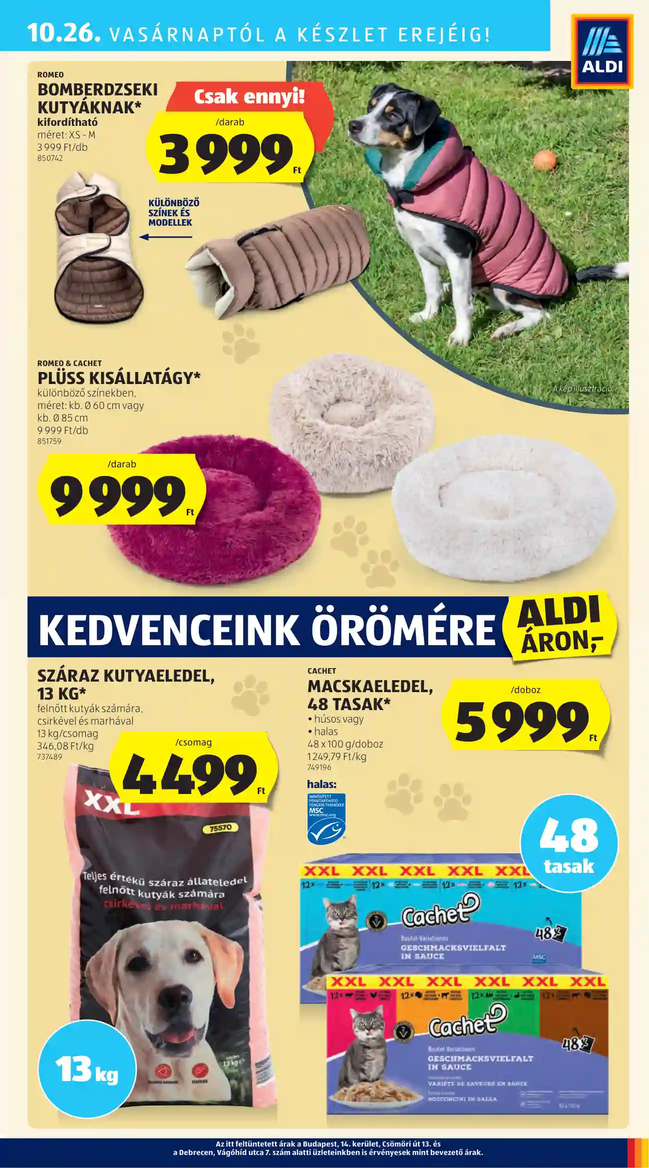 Aldi akciós újság 43. hét (38 oldal)