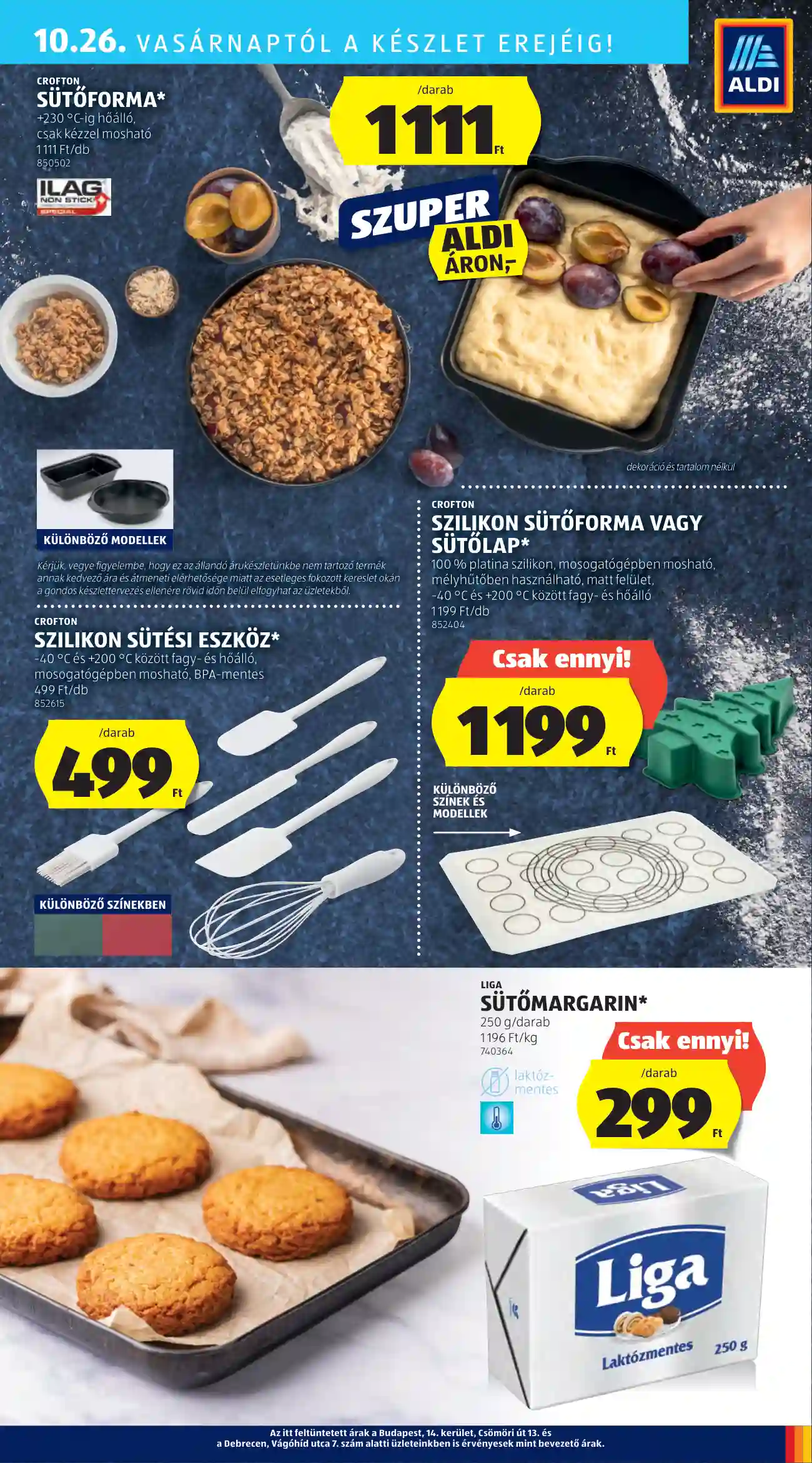 Aldi akciós újság 43. hét (40 oldal)