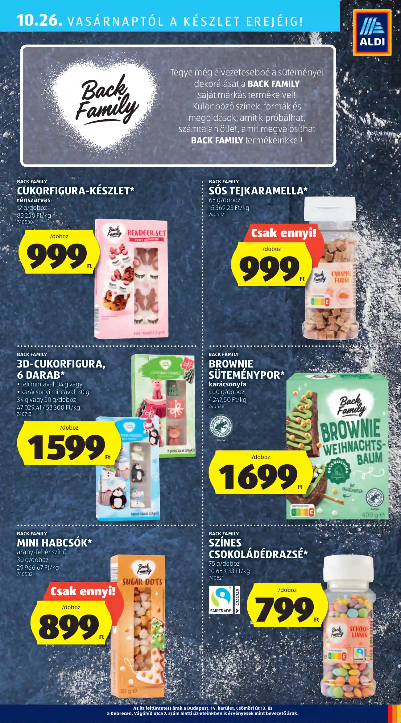 Aldi akciós újság 43. hét (42 oldal)