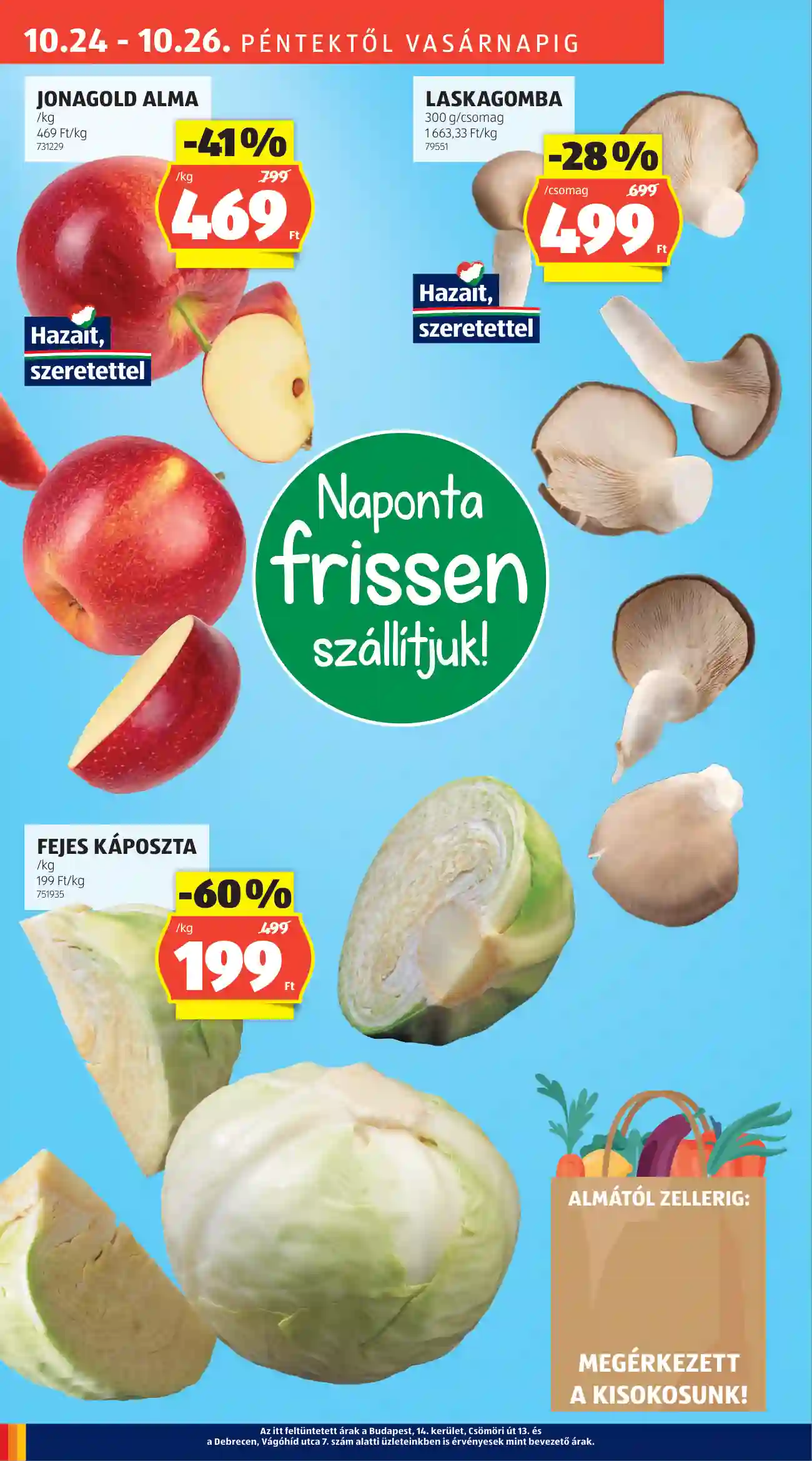 Aldi akciós újság 43. hét (49 oldal)