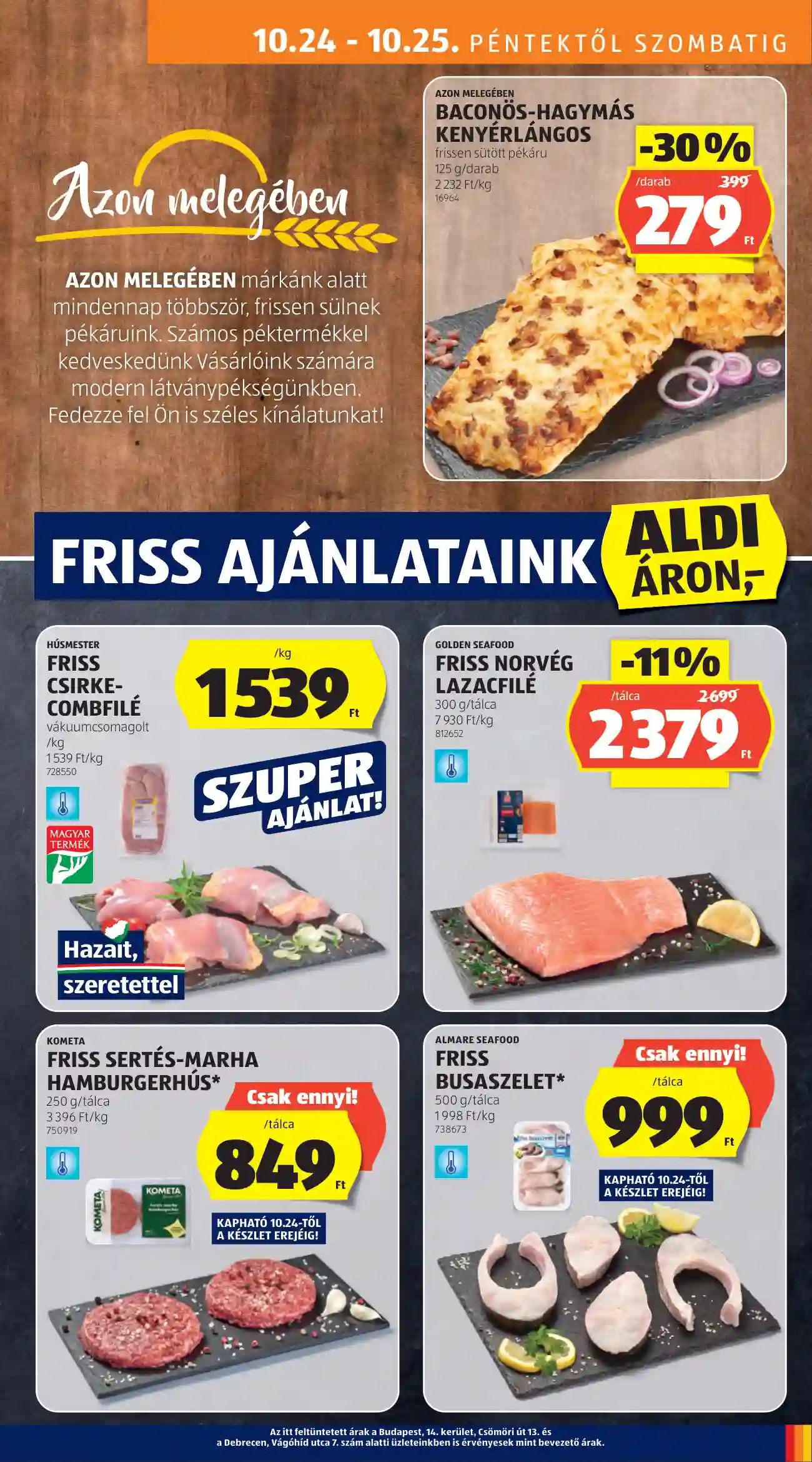 Aldi akciós újság 43. hét (50 oldal)