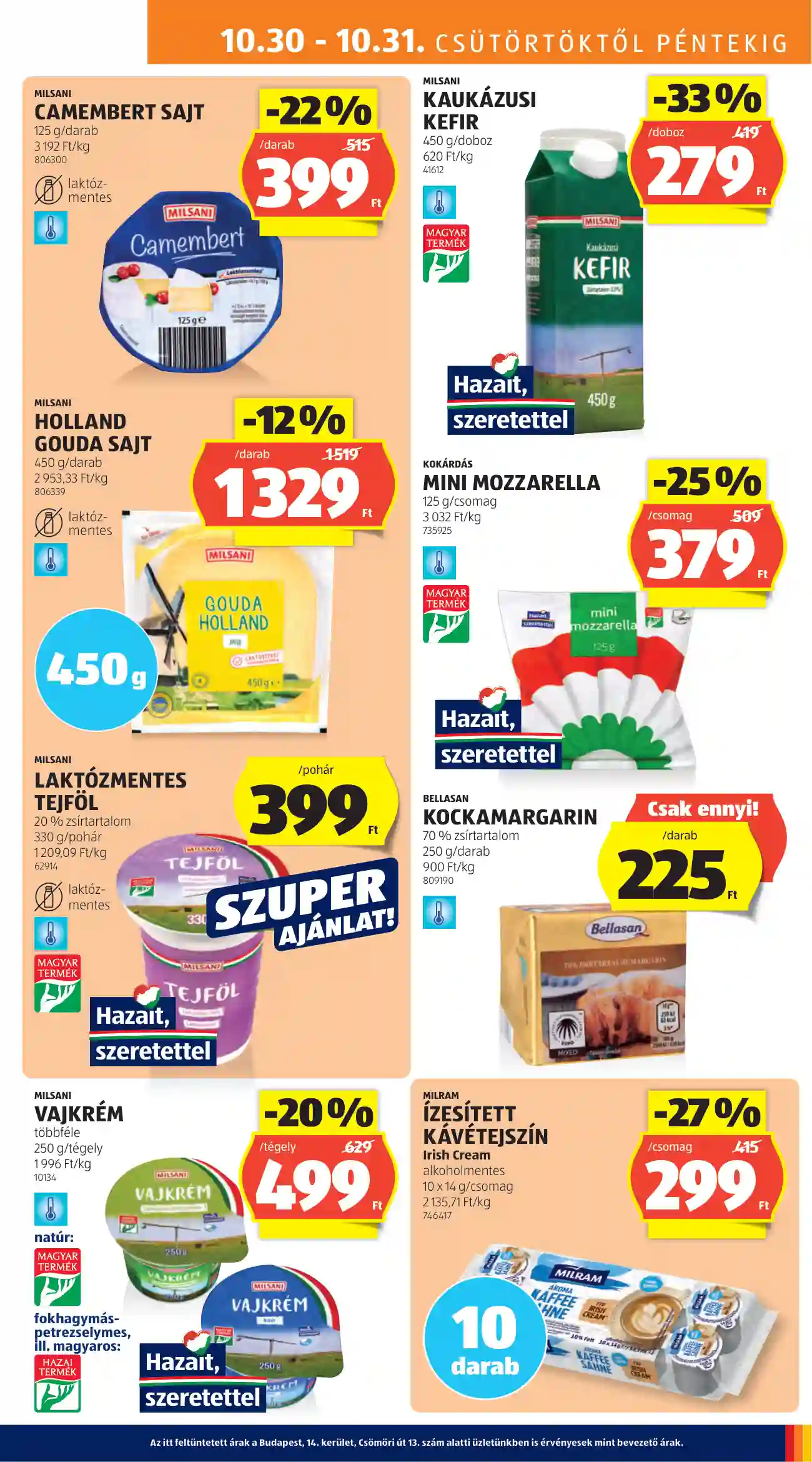 Aldi akciós újság 44. hét (3 oldal)